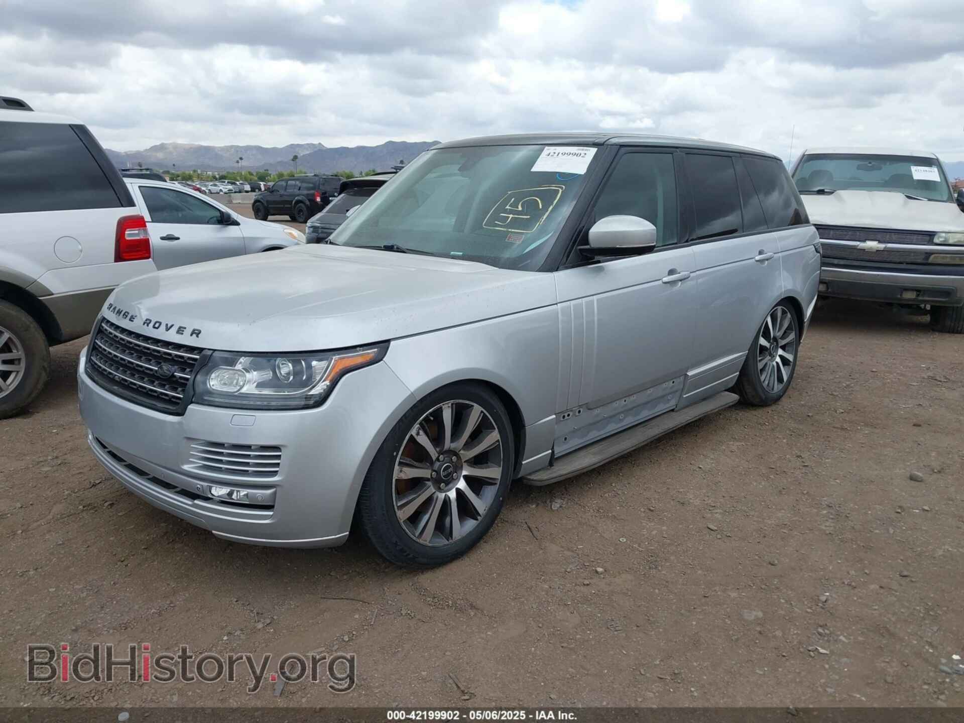 2015 LAND ROVER RANGE ROVER - VIN: SALGS2VF8FA210651 - Фото 2