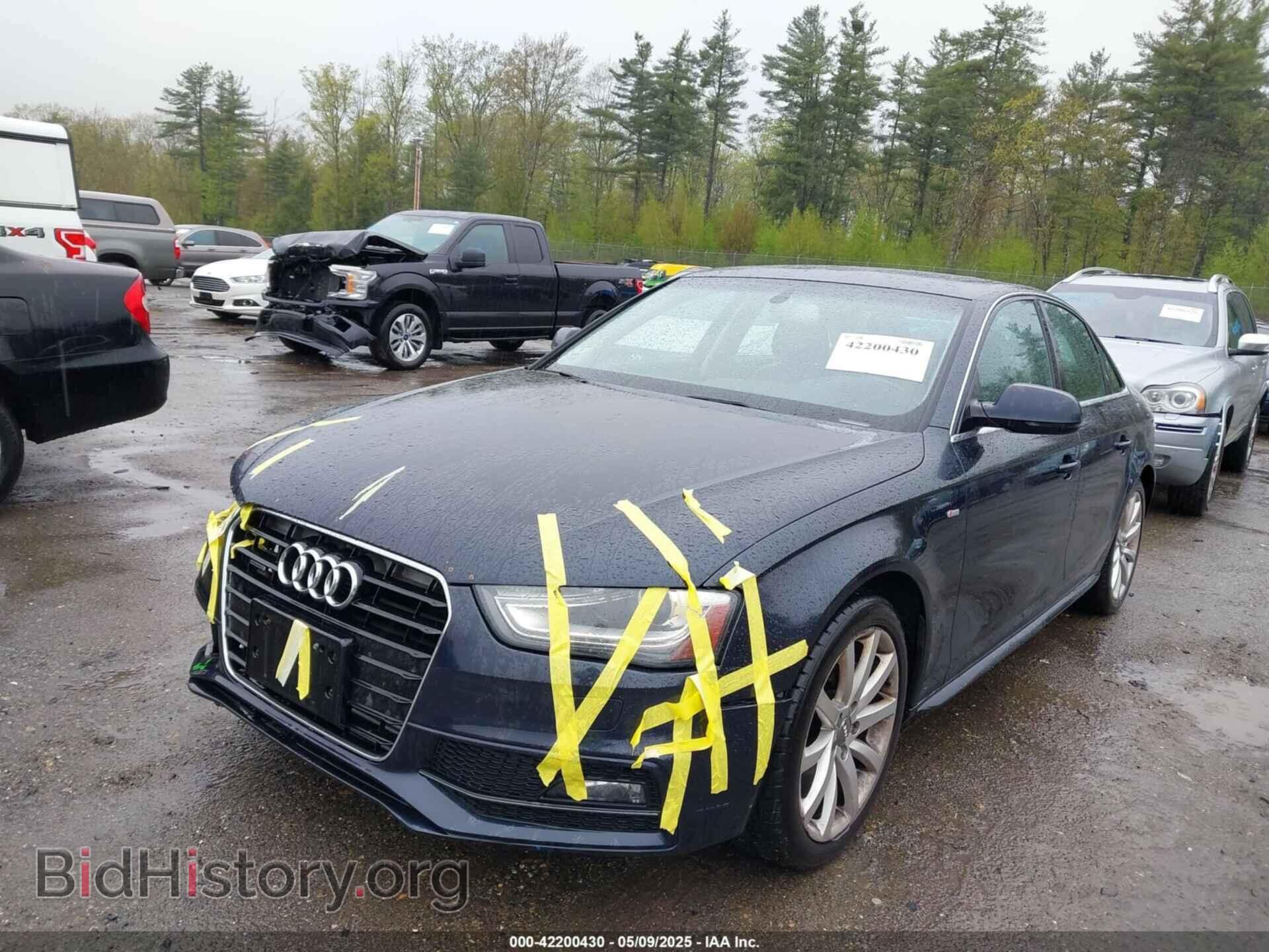 2014 AUDI A4 - VIN: WAUBFAFL4EN011461 - Фото 2