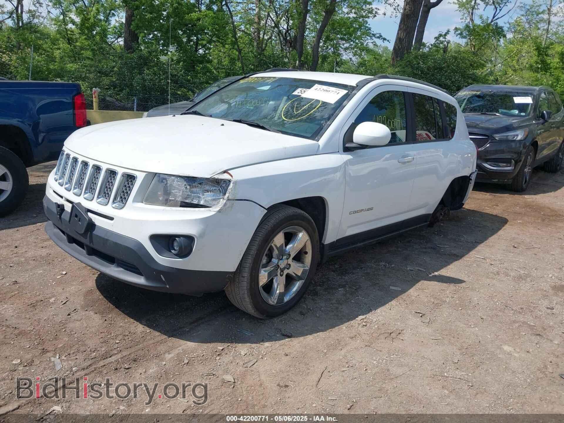 2014 JEEP COMPASS - VIN: 1C4NJDEB2ED651487 - Фото 2