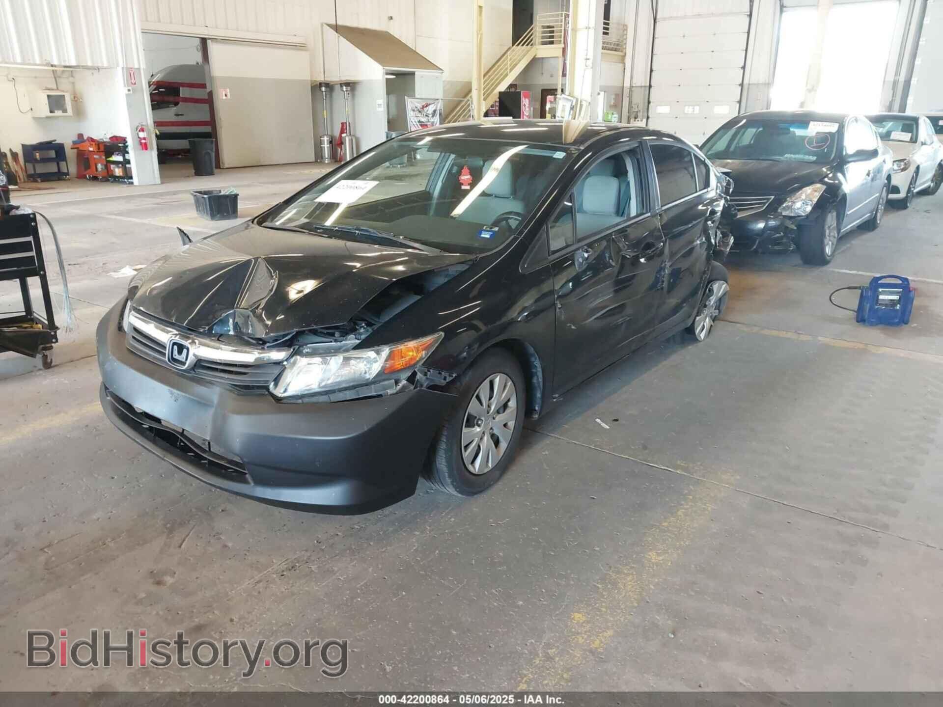 2012 HONDA CIVIC - VIN: 19XFB2F59CE324871 - Фото 2