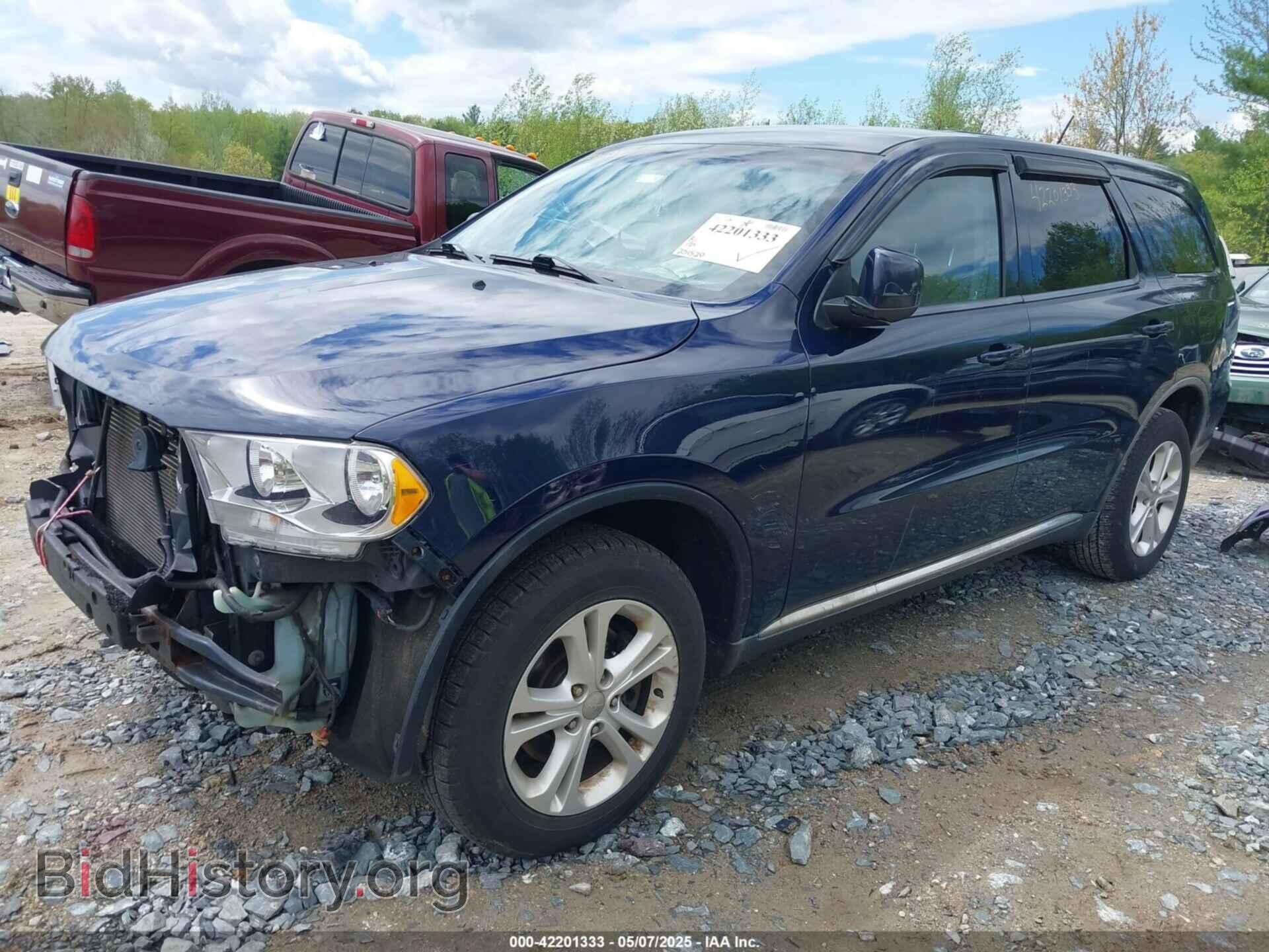 2012 DODGE DURANGO - VIN: 1C4RDJAG7CC213138 - Фото 2