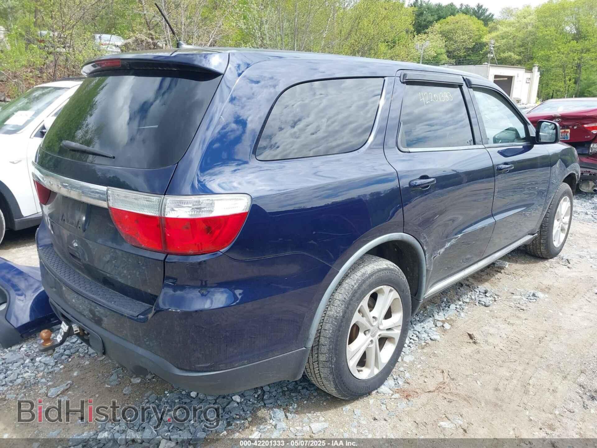 2012 DODGE DURANGO - VIN: 1C4RDJAG7CC213138 - Фото 4