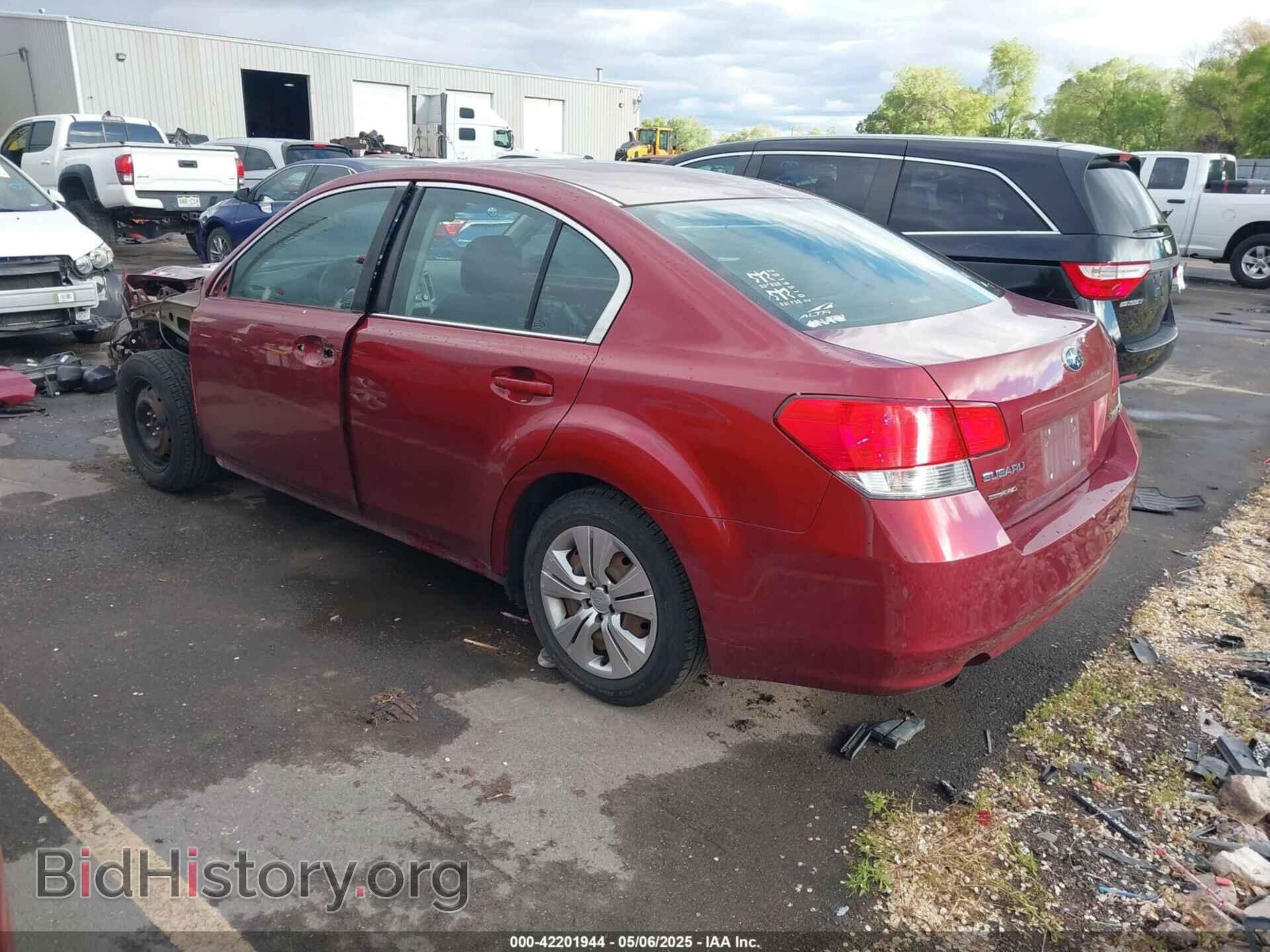 2013 SUBARU LEGACY - VIN: 4S3BMCA64D3031127 - Фото 3