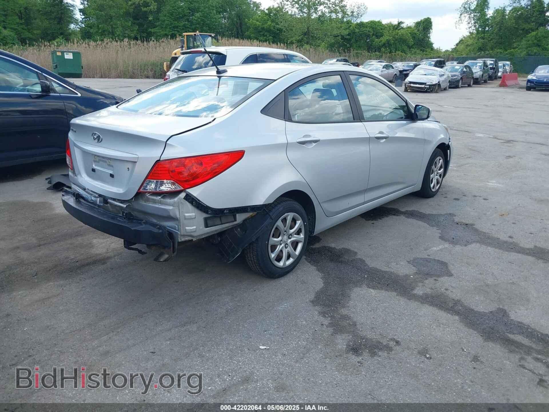 2013 HYUNDAI ACCENT - VIN: KMHCT4AEXDU331197 - Фото 4