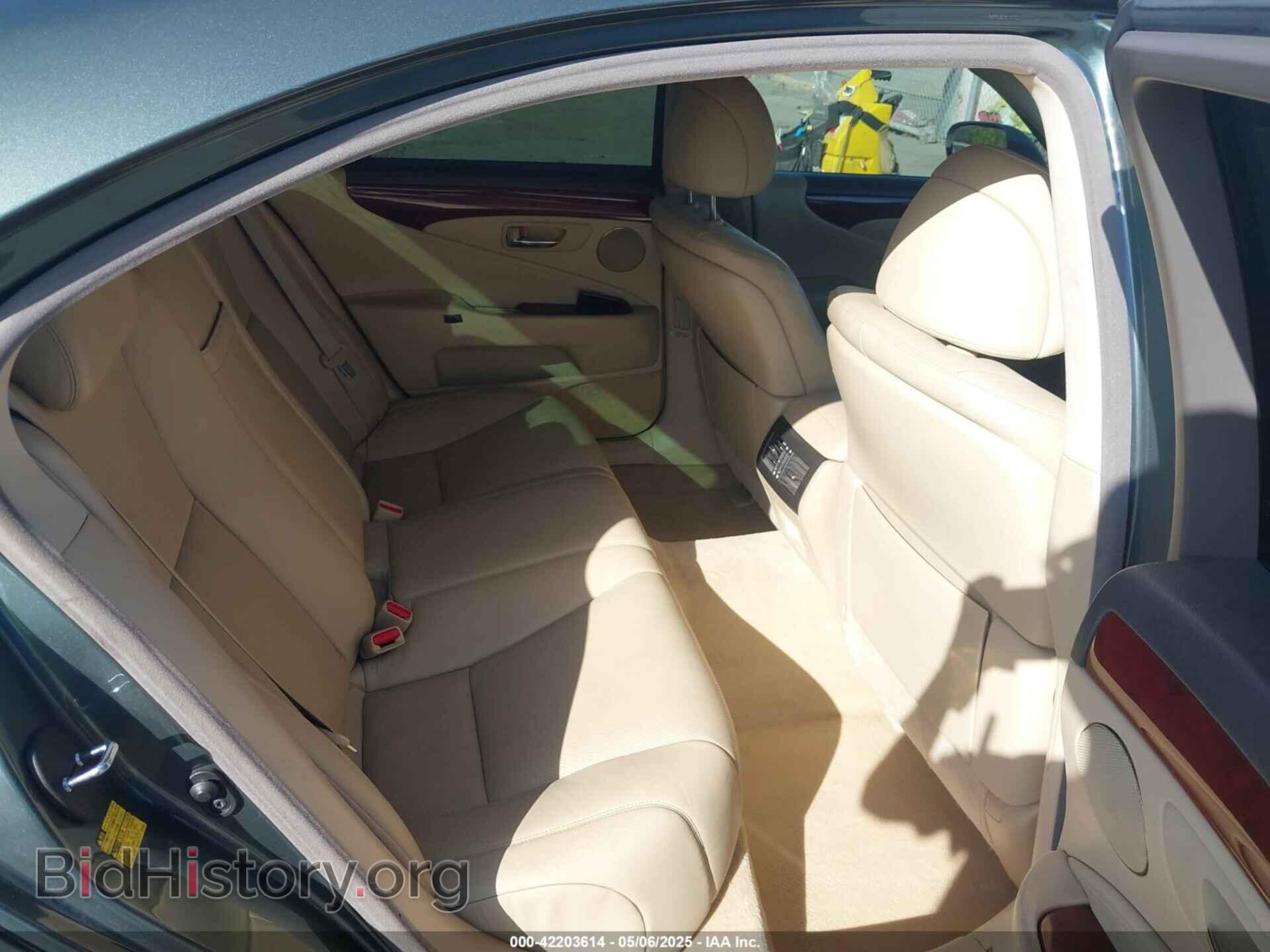 2007 LEXUS LS - VIN: JTHBL46F375029524 - Фото 8