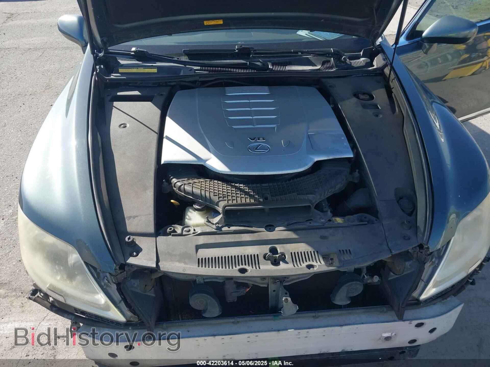 2007 LEXUS LS - VIN: JTHBL46F375029524 - Фото 10