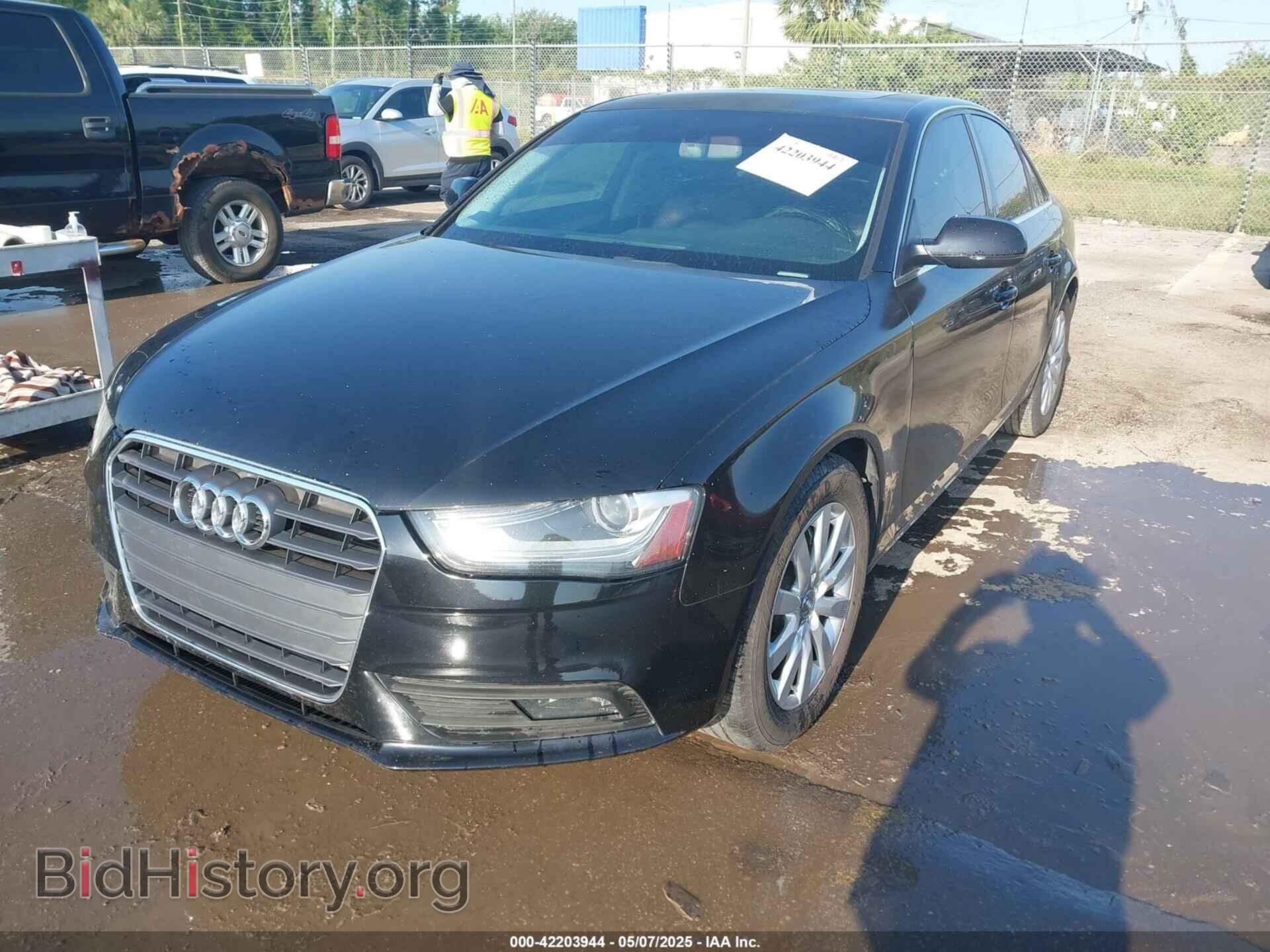 2013 AUDI A4 - VIN: WAUAFAFL1DN024744 - Фото 2