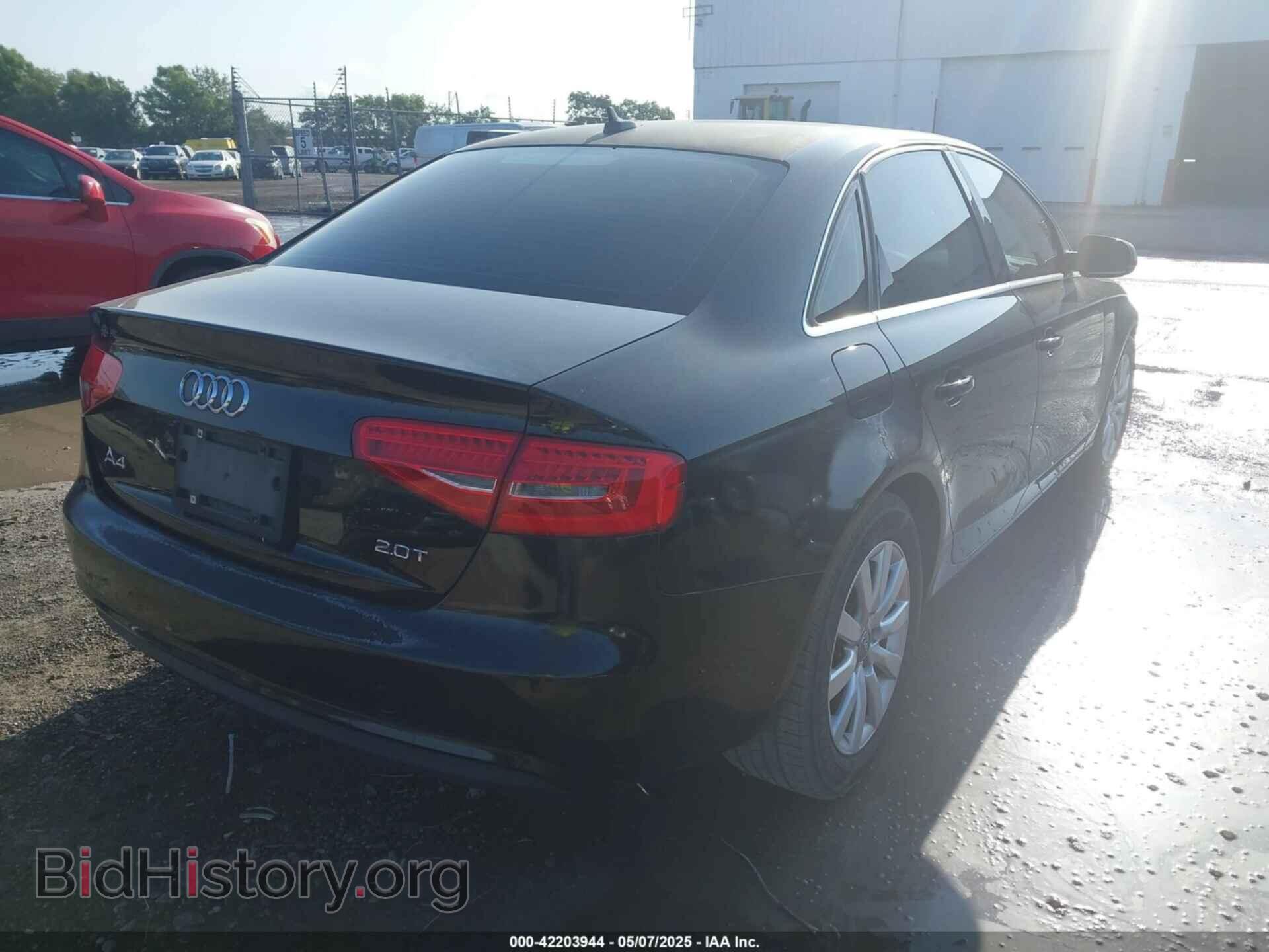 2013 AUDI A4 - VIN: WAUAFAFL1DN024744 - Фото 4