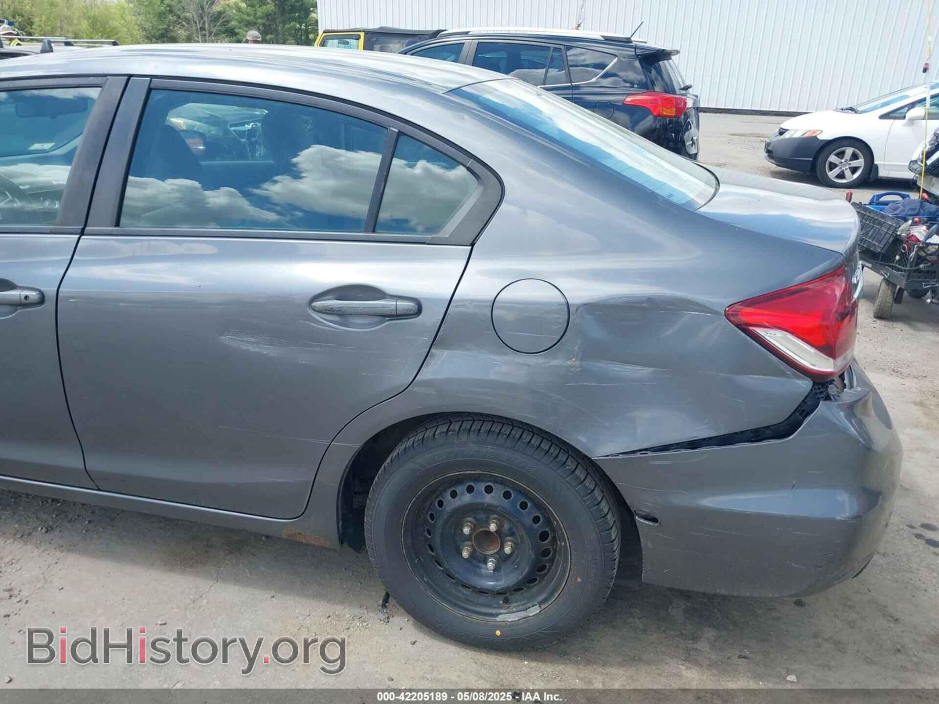 2013 HONDA CIVIC - VIN: 19XFB2F55DE266873 - Фото 6