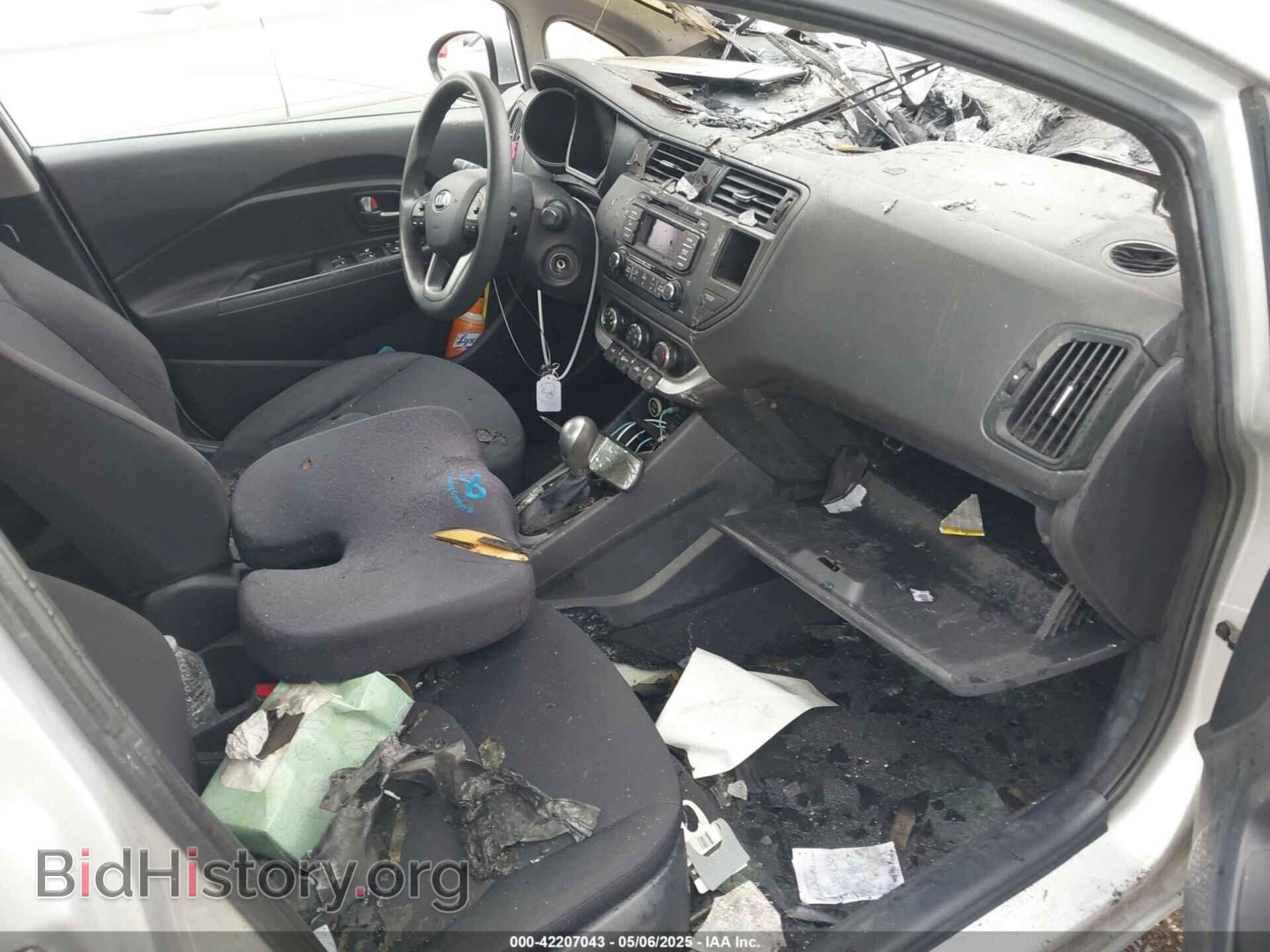 2013 KIA RIO - VIN: KNADM4A34D6170898 - Фото 5