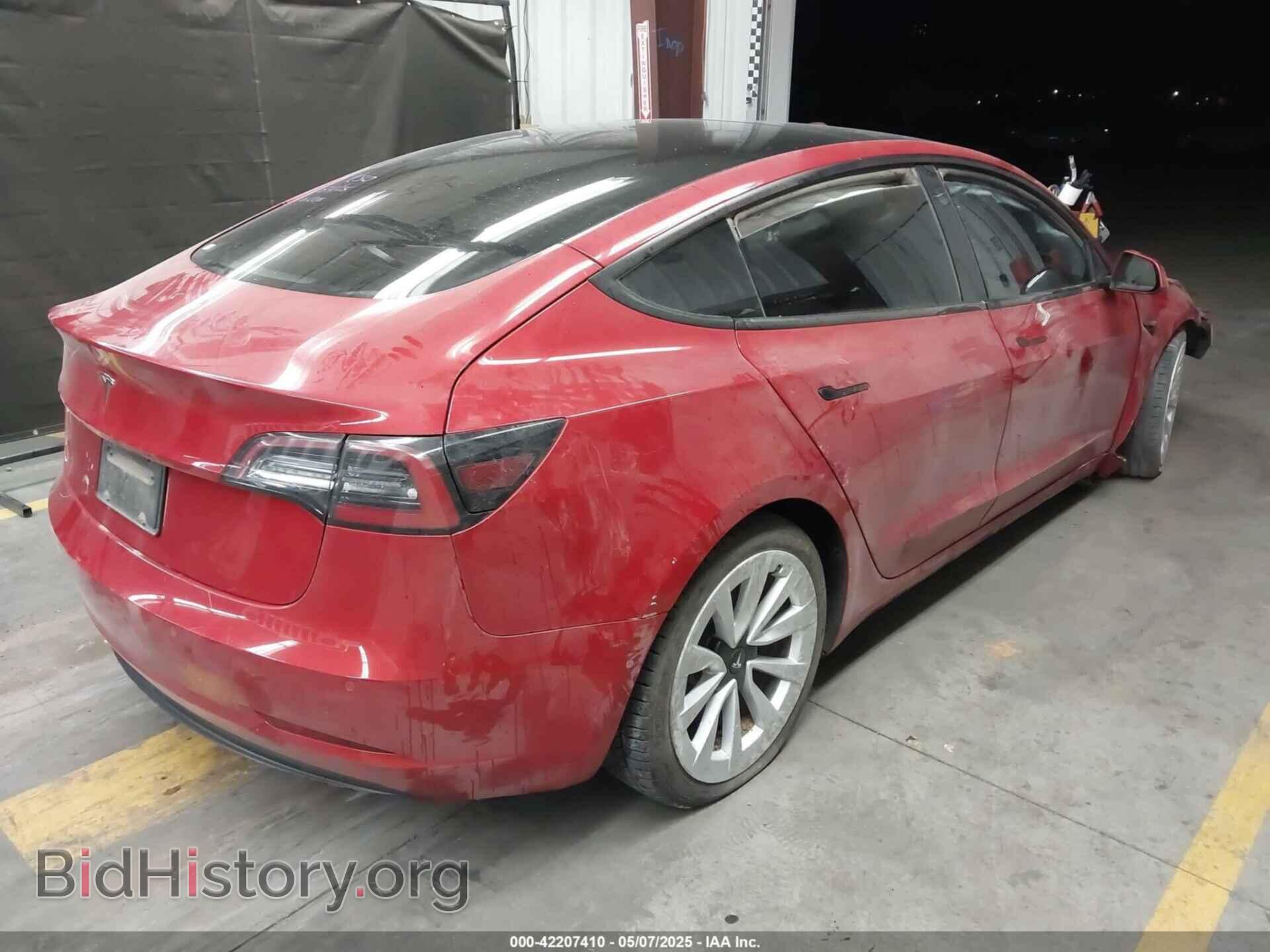 2022 TESLA MODEL 3 - VIN: 5YJ3E1EA8NF188927 - Фото 4