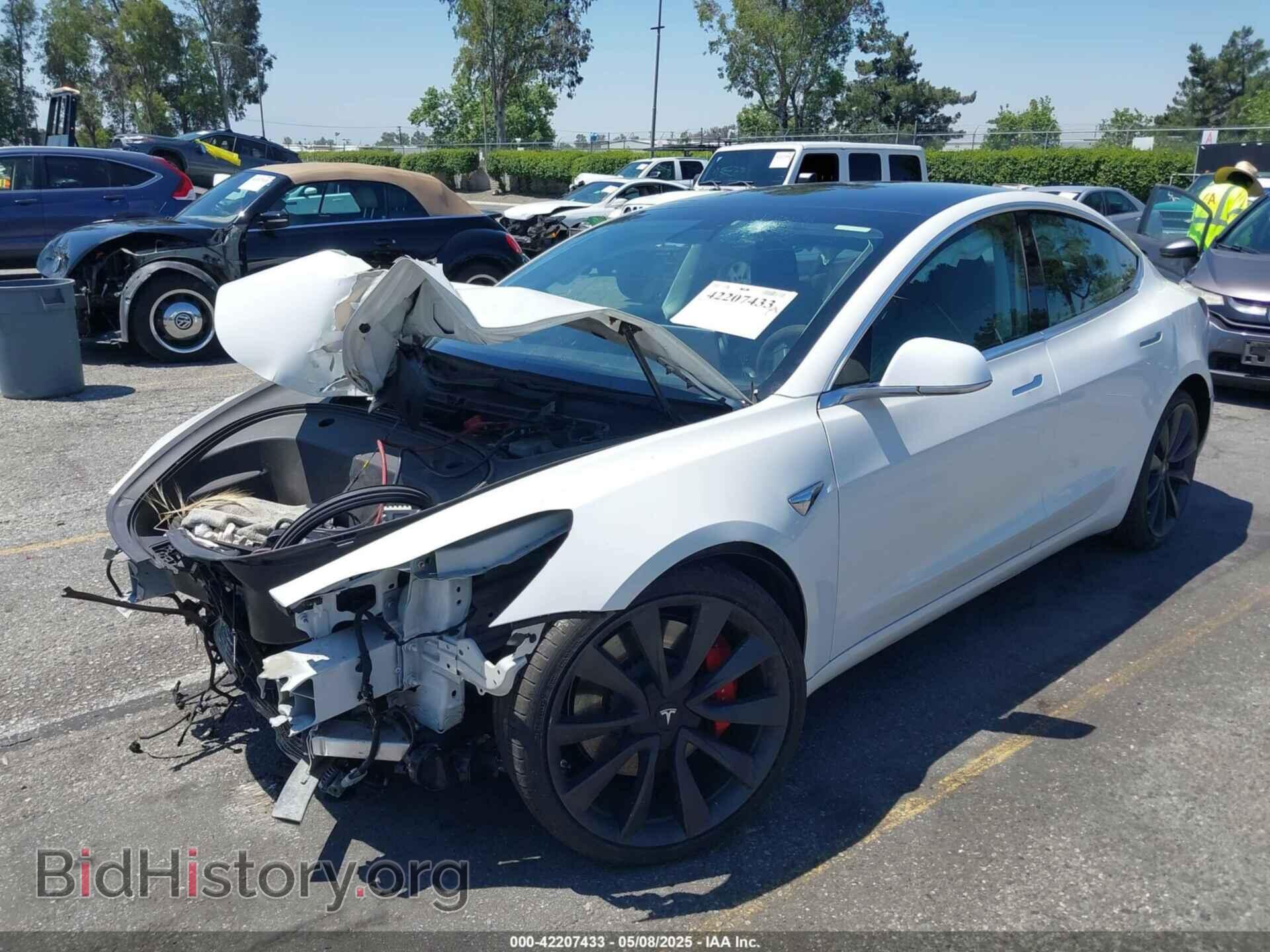 2020 TESLA MODEL 3 - VIN: 5YJ3E1EC6LF805448 - Фото 2