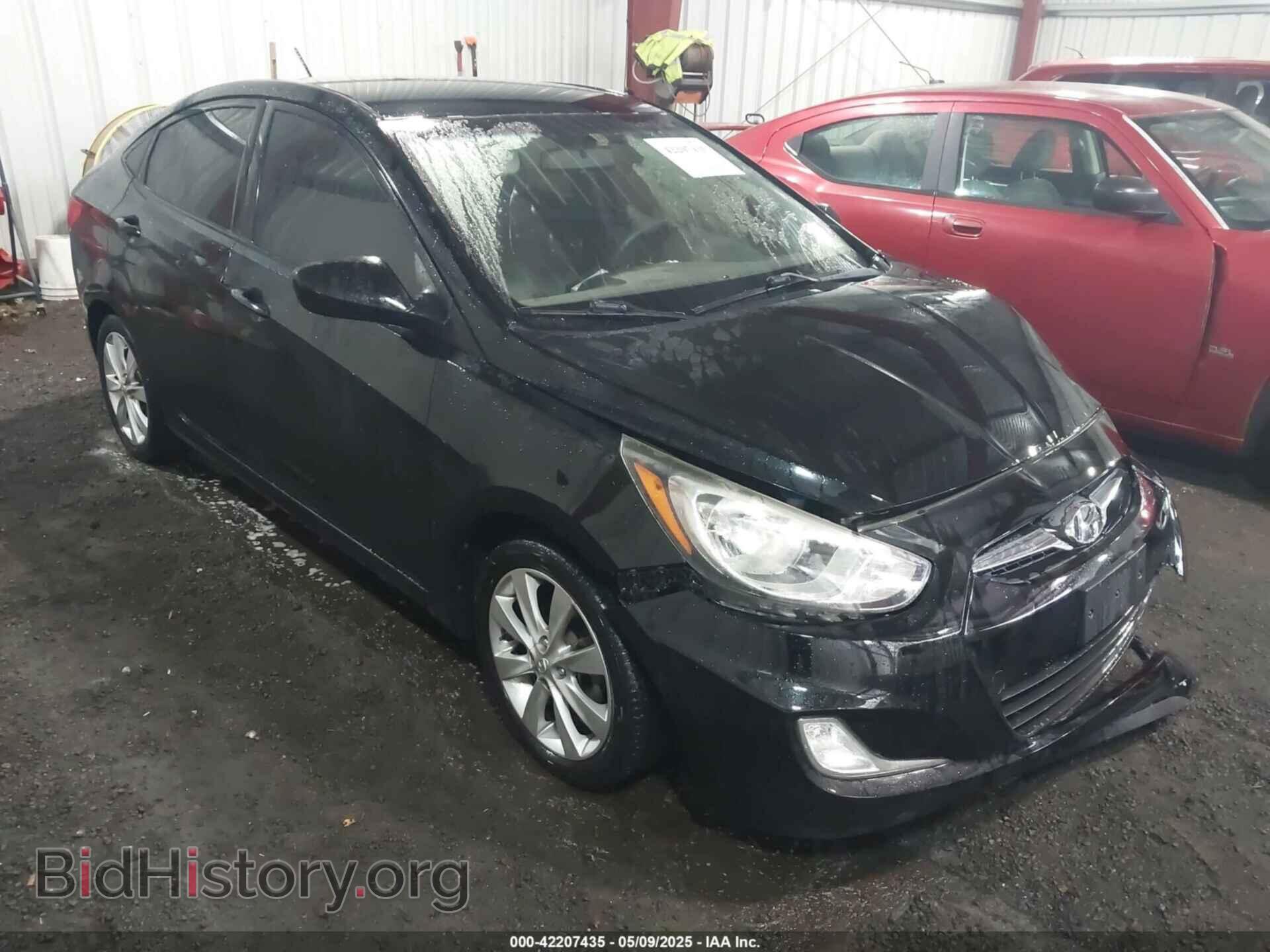 Фотография KMHCU4AEXCU059553 - HYUNDAI ACCENT 2012