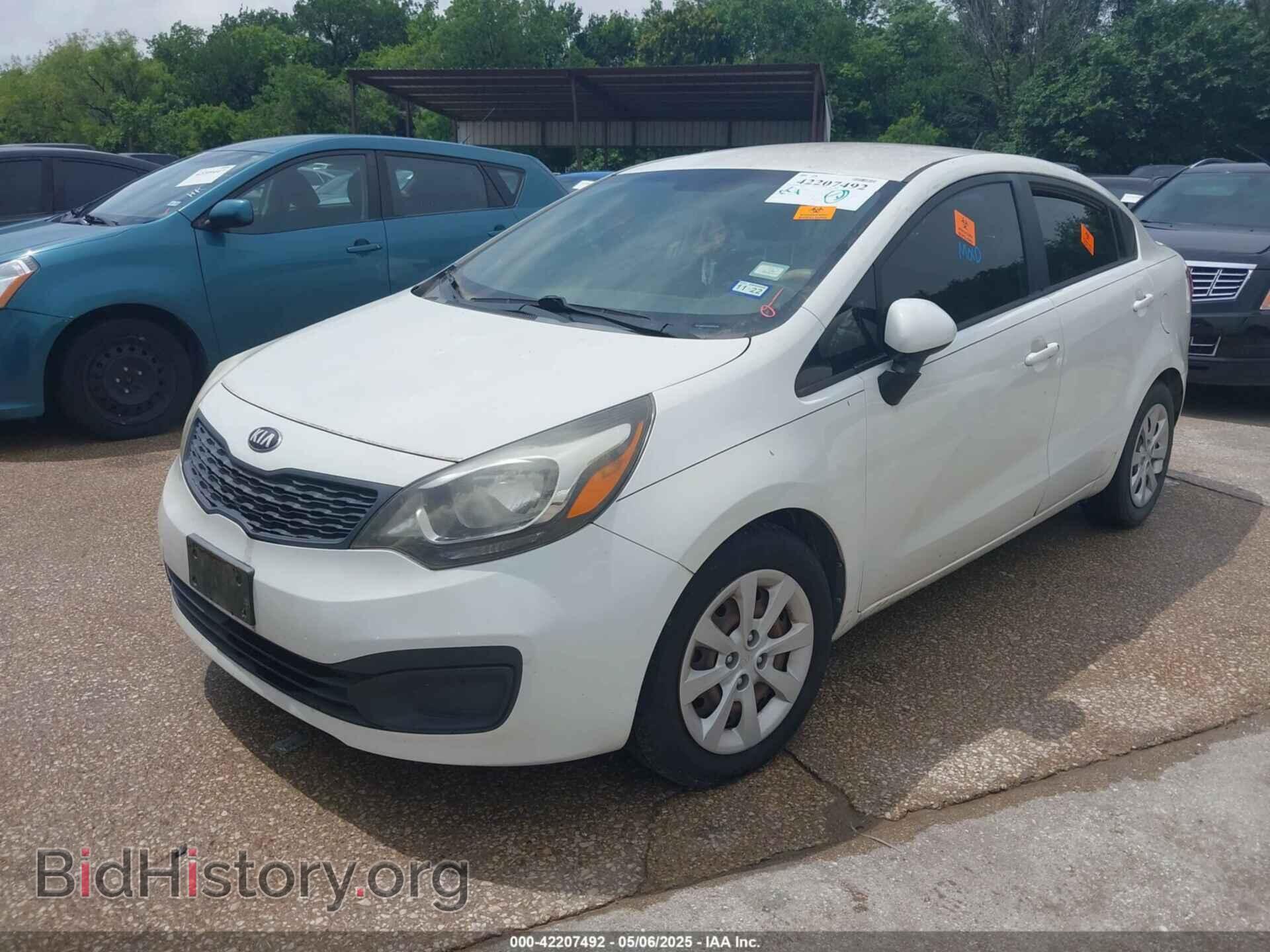 2013 KIA RIO - VIN: KNADM4A36D6148689 - Фото 2