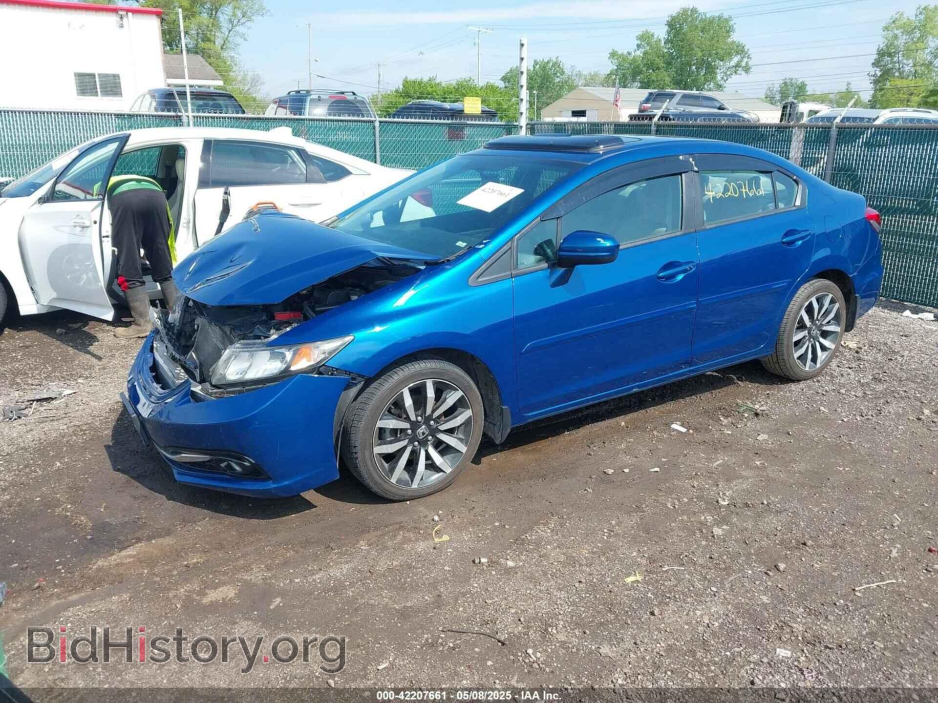2014 HONDA CIVIC - VIN: 2HGFB2F92EH547183 - Фото 2