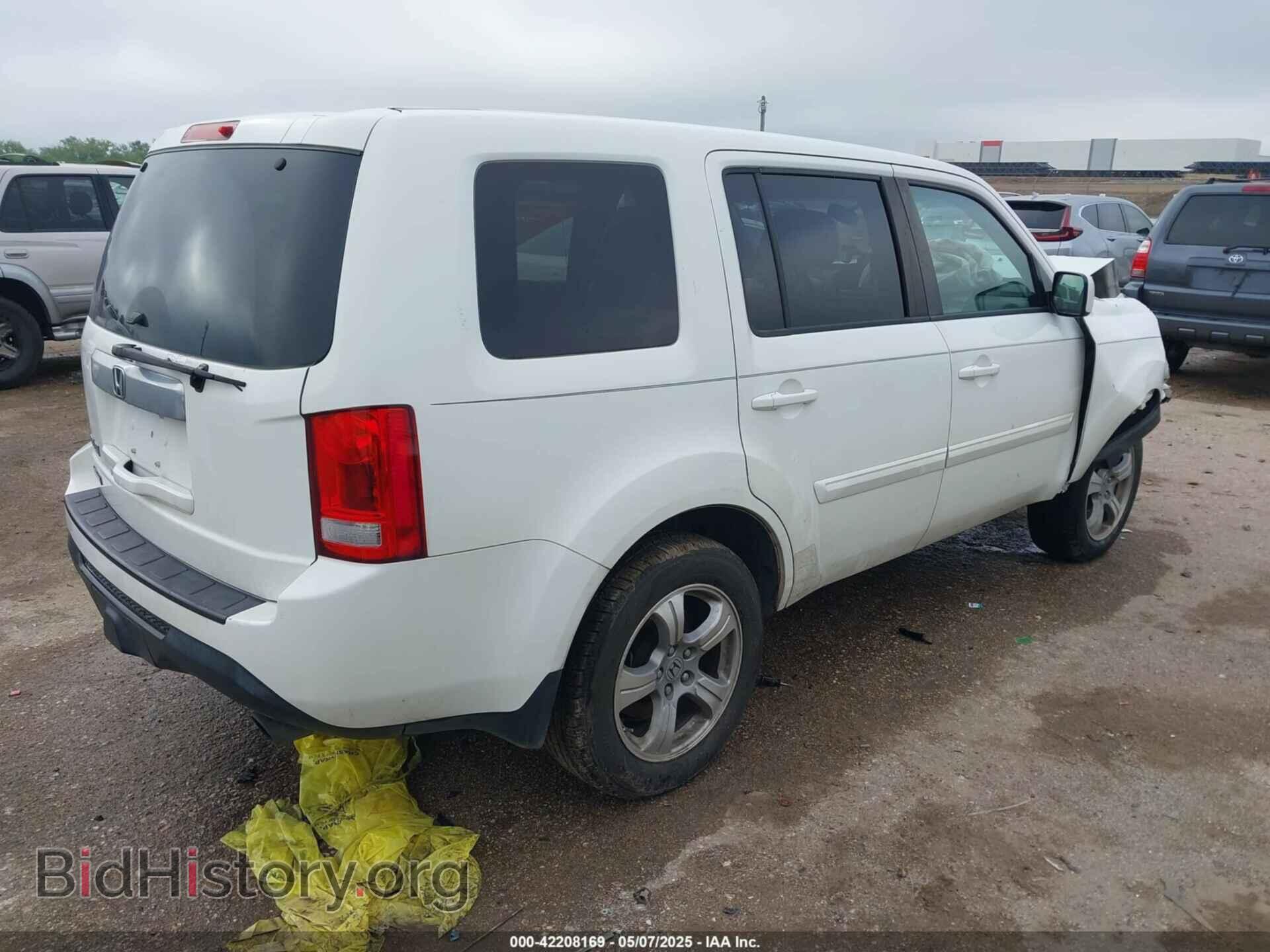 2013 HONDA PILOT - VIN: 5FNYF3H42DB030425 - Фото 4