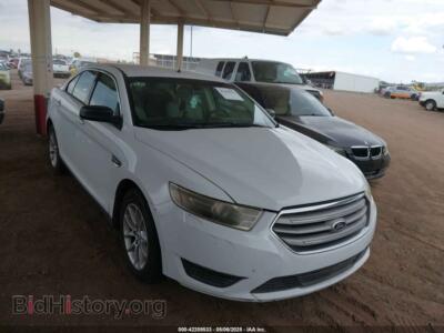 2014 Ford TAURUS SE, белый — VIN 1FAHP2D88EG170511, IAAI