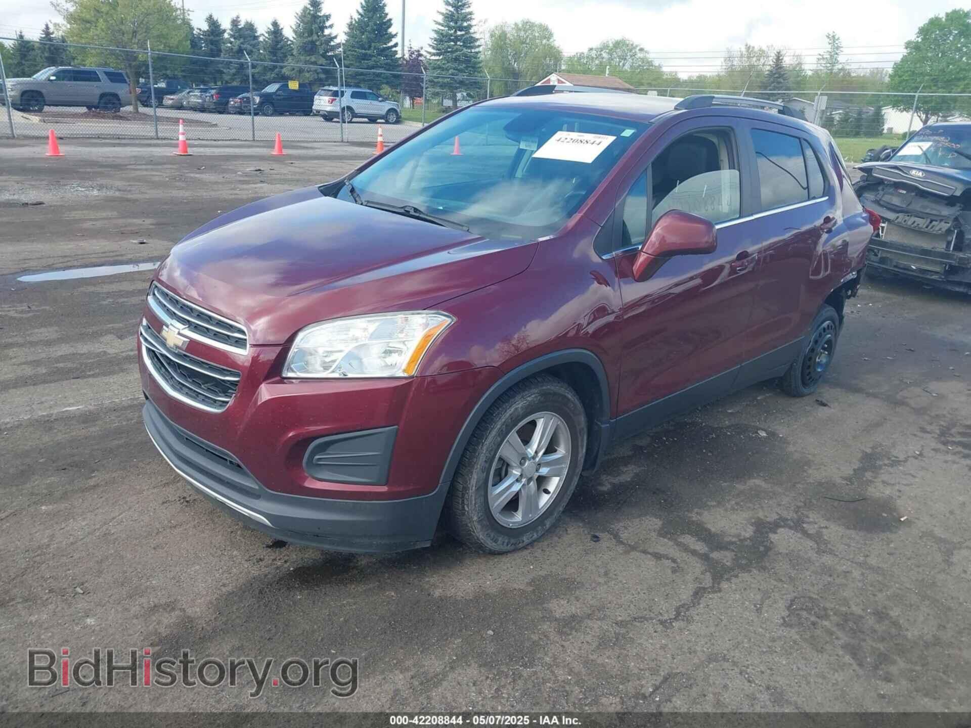 2016 CHEVROLET TRAX - VIN: 3GNCJLSB3GL227097 - Фото 2