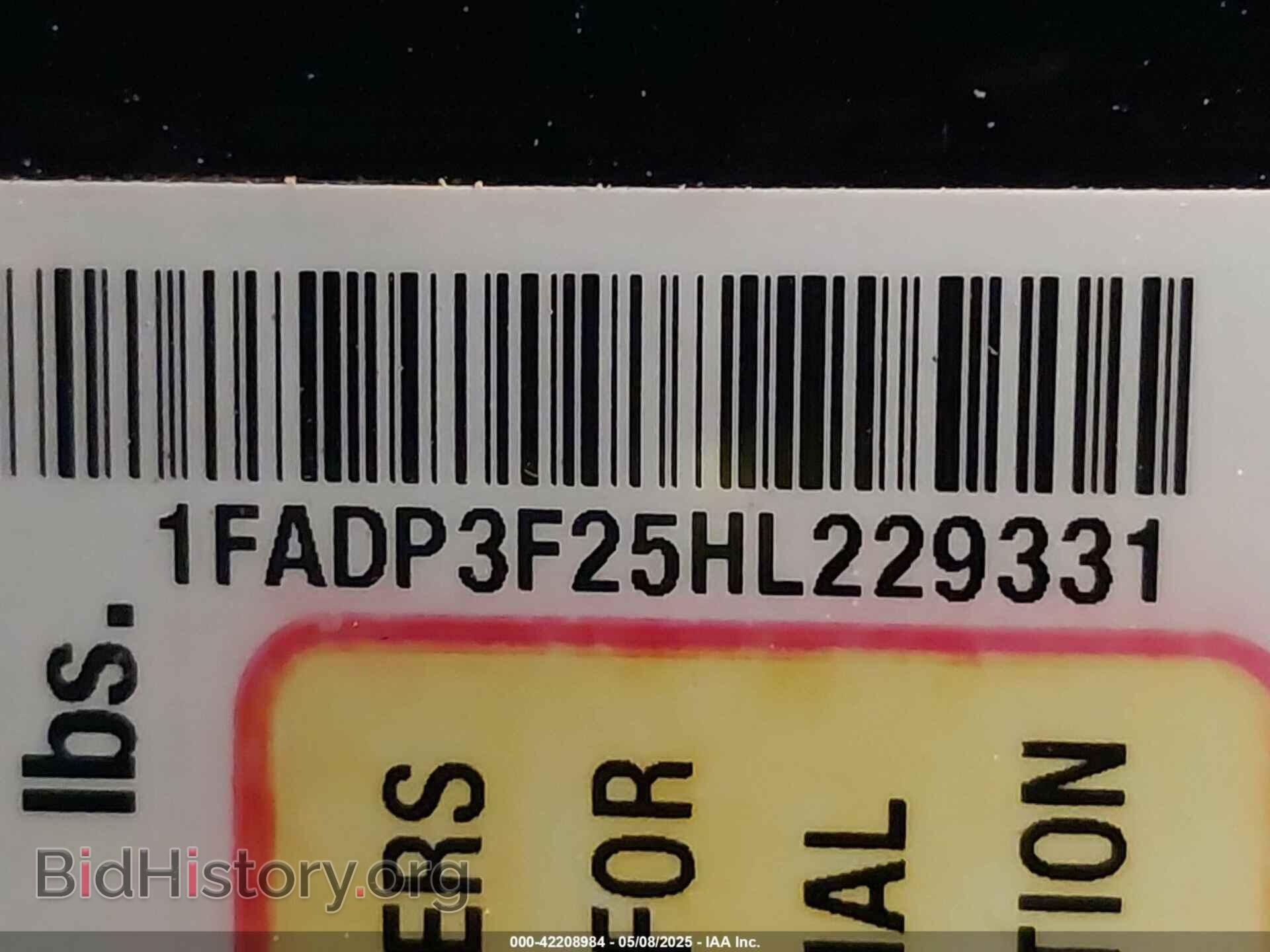 2017 FORD FOCUS - VIN: 1FADP3F25HL229331 - Фото 9
