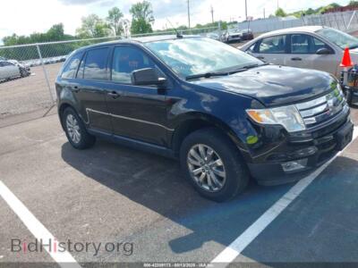 2007 Ford EDGE SEL Plus, черный — VIN 2FMDK39CX7BB19575, IAAI