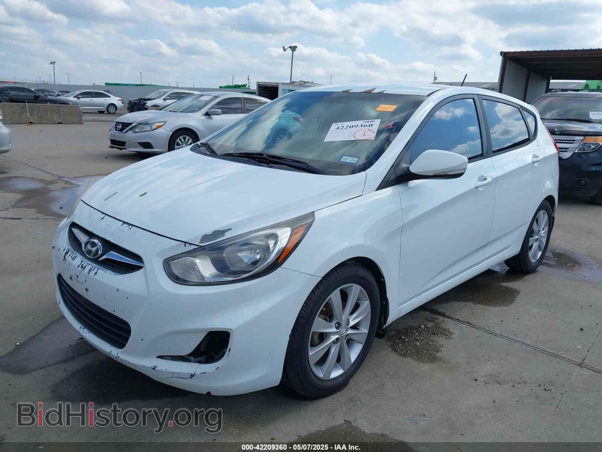 2013 HYUNDAI ACCENT - VIN: KMHCU5AE3DU082972 - Фото 2