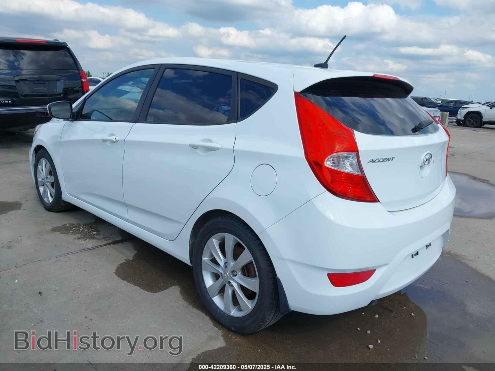 2013 HYUNDAI ACCENT - VIN: KMHCU5AE3DU082972 - Фото 3