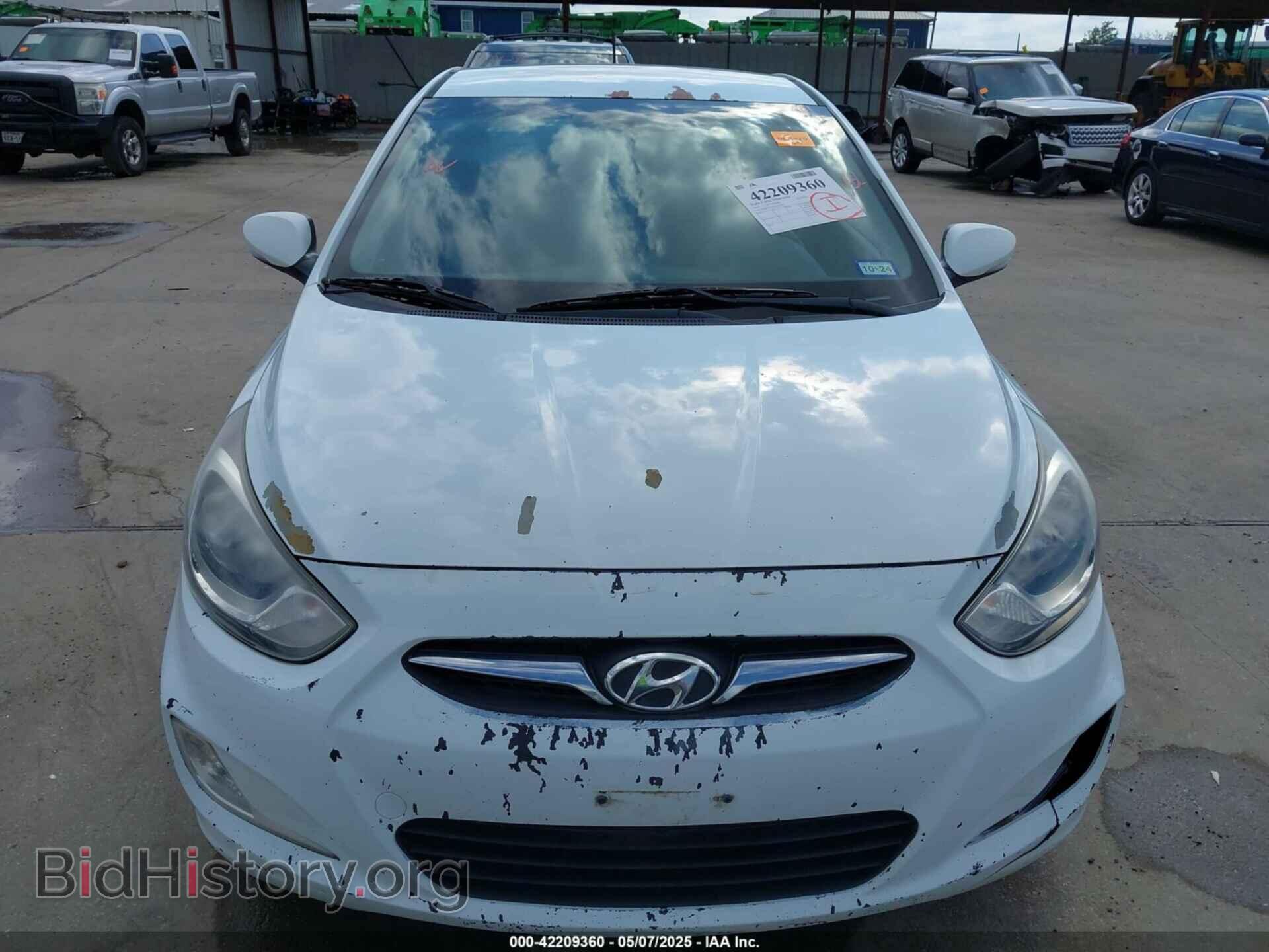 2013 HYUNDAI ACCENT - VIN: KMHCU5AE3DU082972 - Фото 6