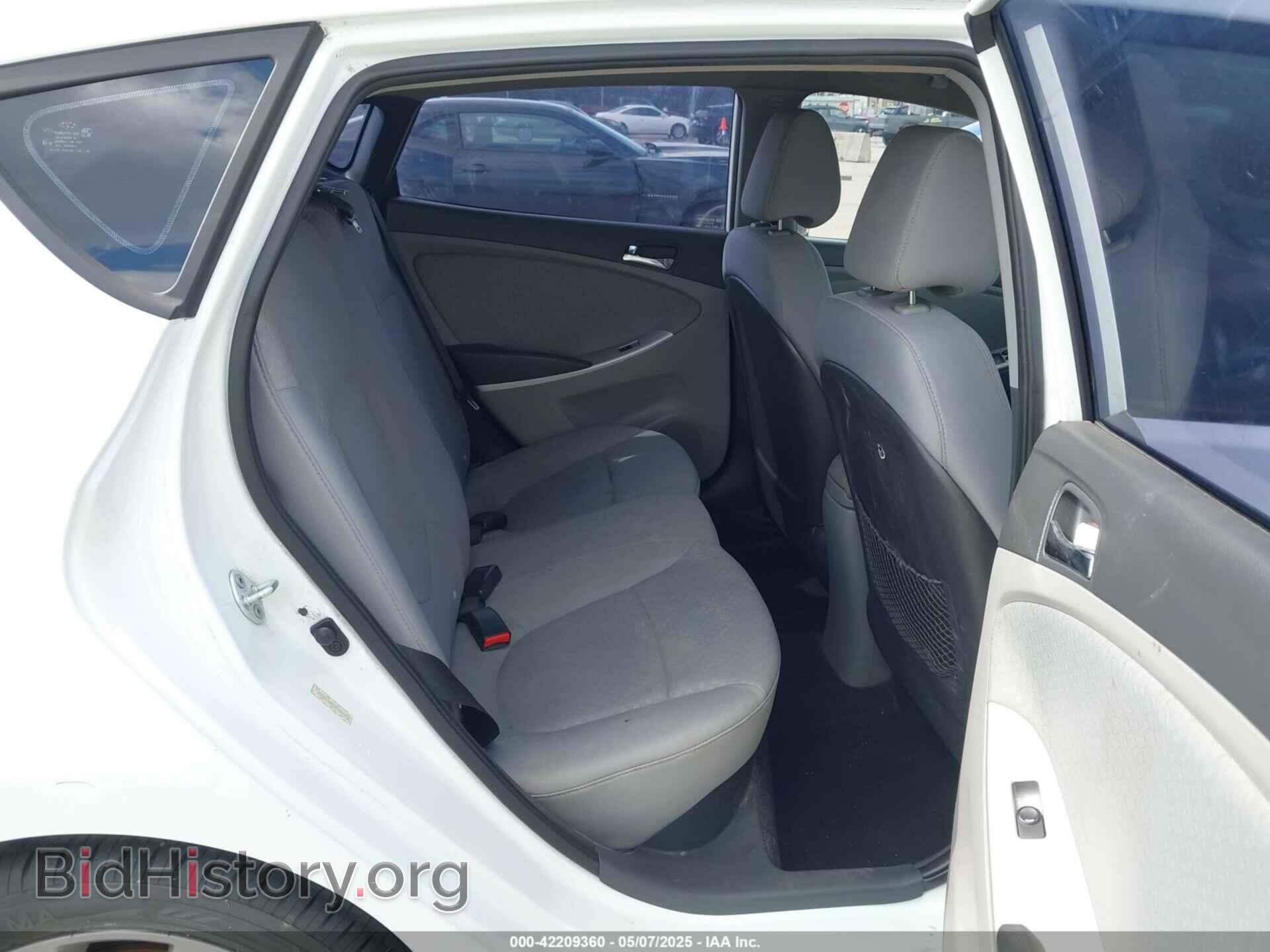 2013 HYUNDAI ACCENT - VIN: KMHCU5AE3DU082972 - Фото 8