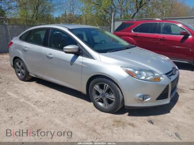 2014 Ford FOCUS SE, silver — VIN 1FADP3F21EL360767, IAAI
