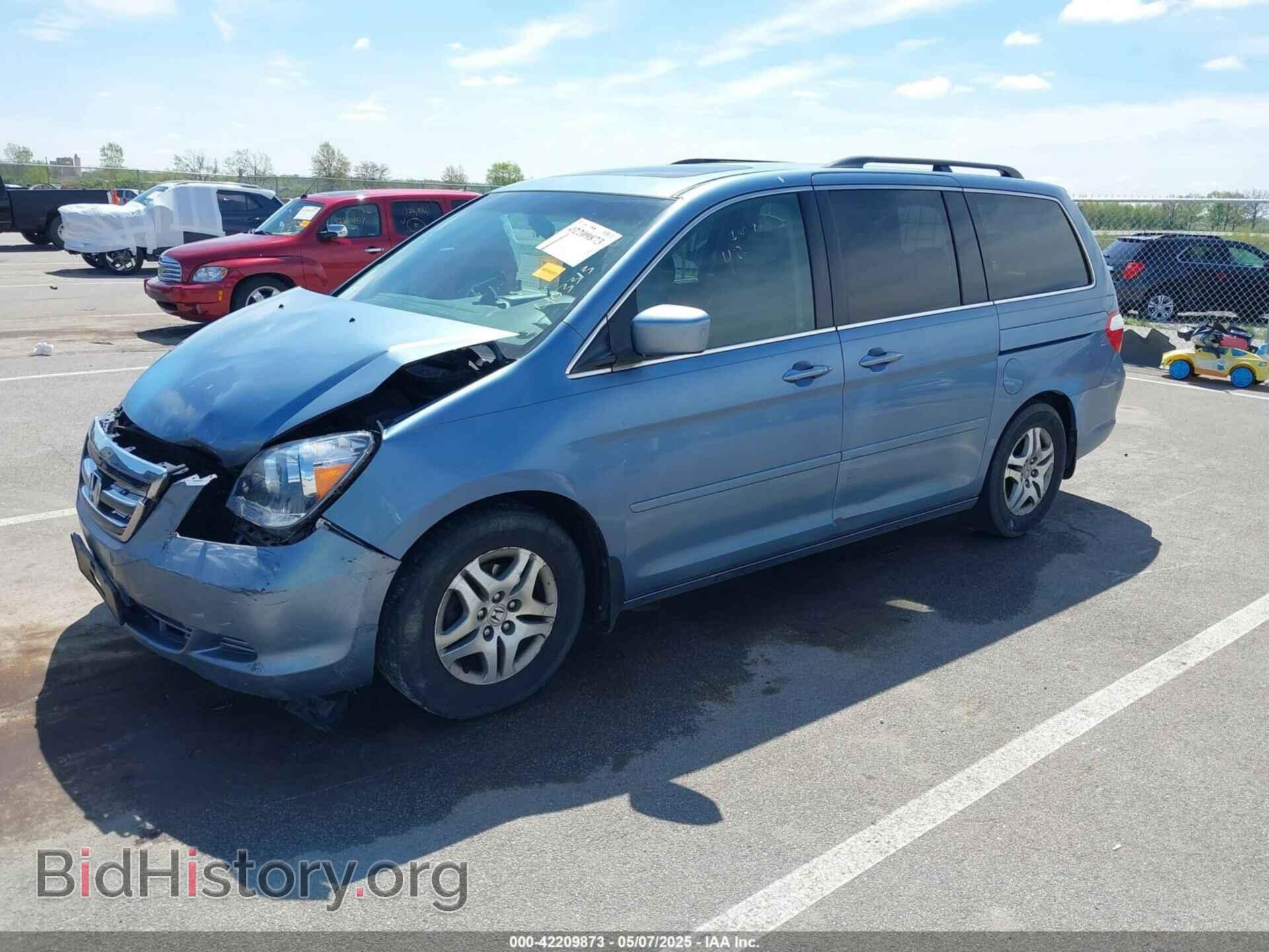 2007 HONDA ODYSSEY - VIN: 5FNRL38757B003473 - Фото 2