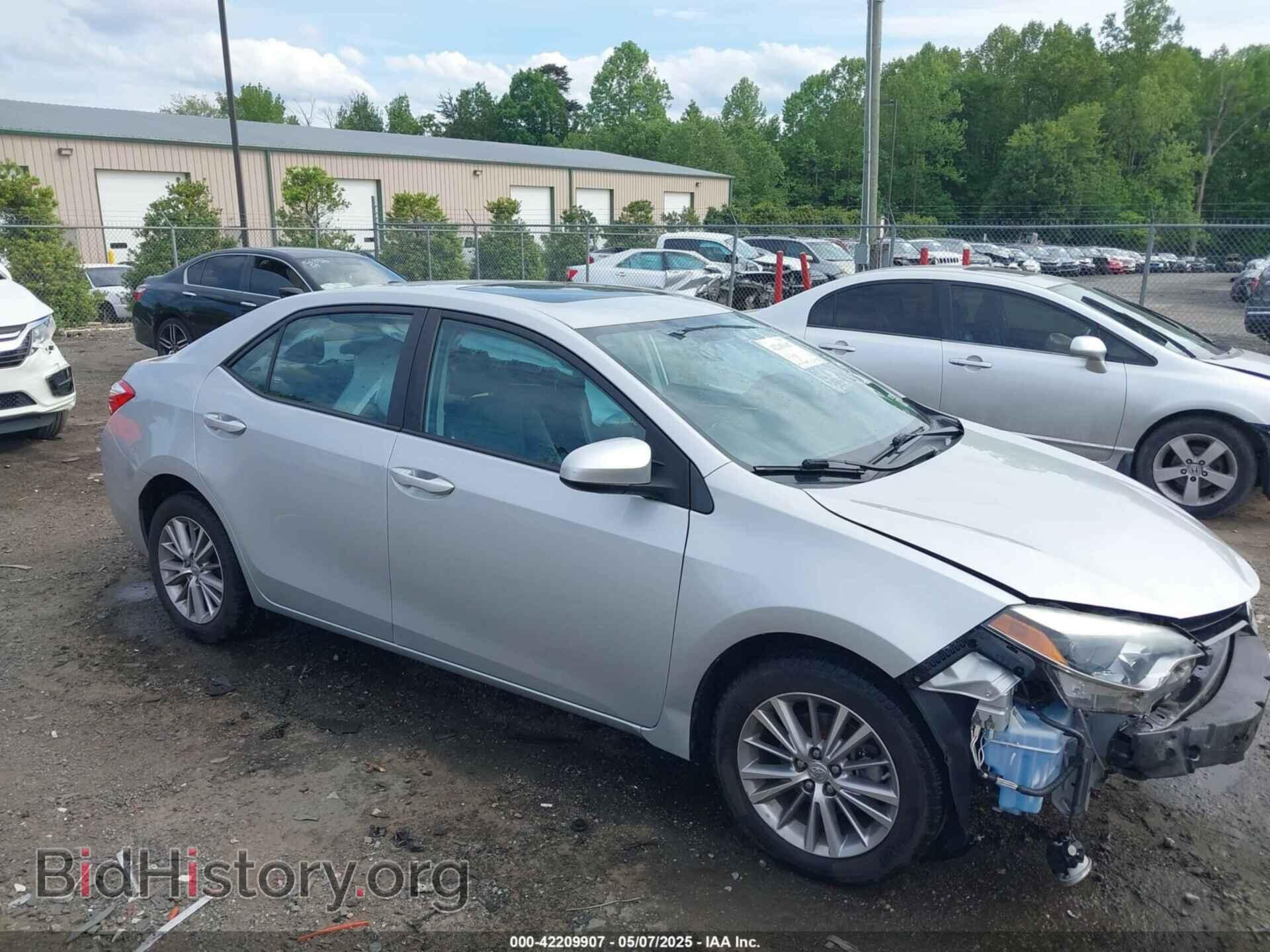 Photo 2T1BURHE2EC125659 - TOYOTA COROLLA 2014