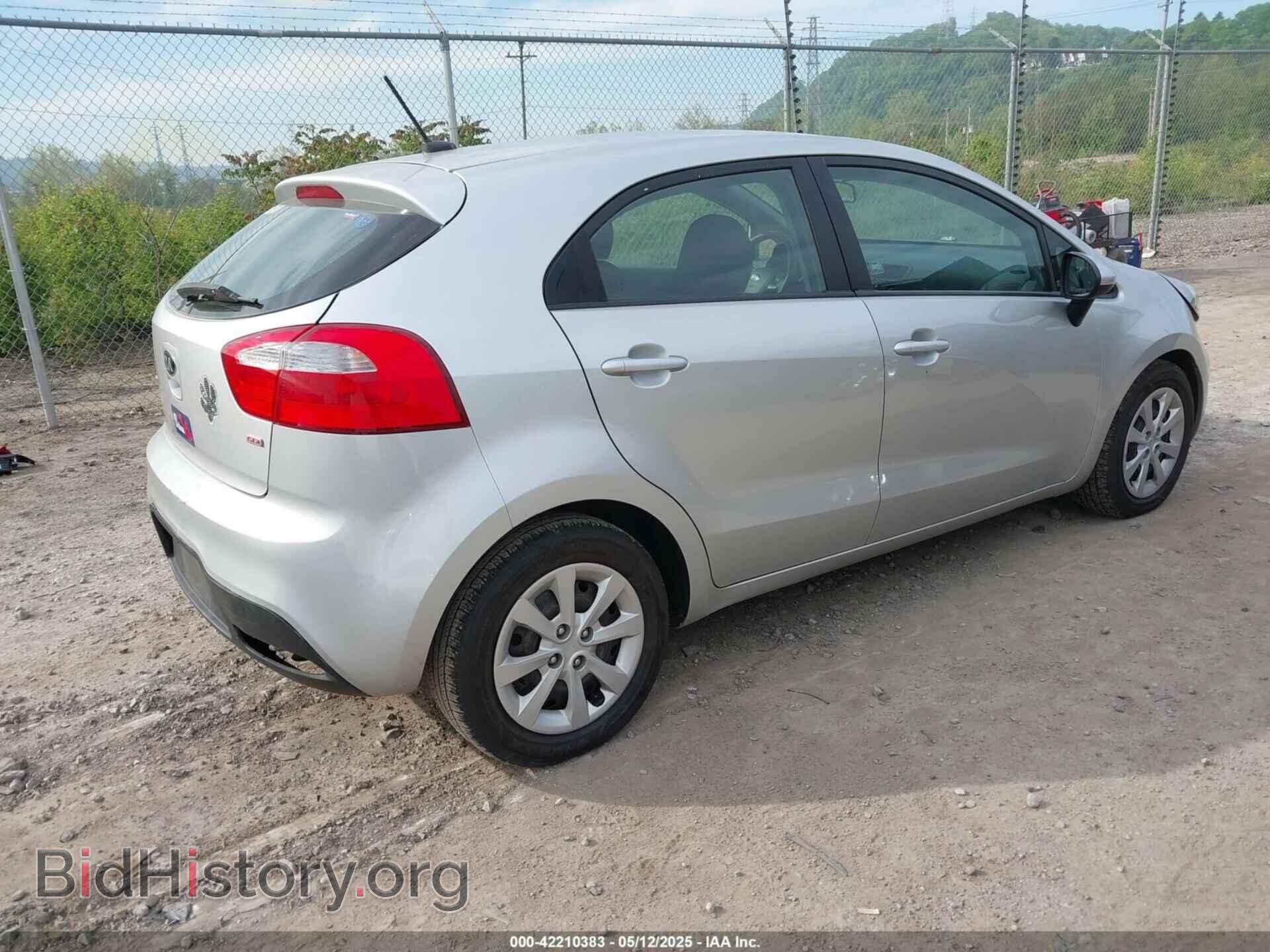 2013 KIA RIO - VIN: KNADM5A38D6296610 - Фото 4