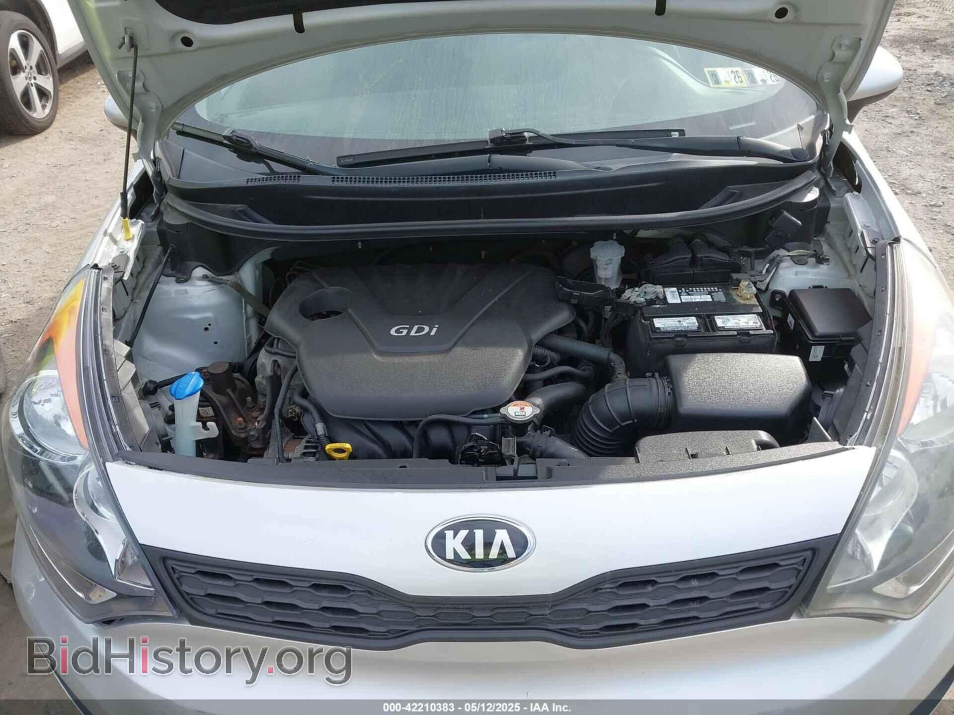 2013 KIA RIO - VIN: KNADM5A38D6296610 - Фото 10