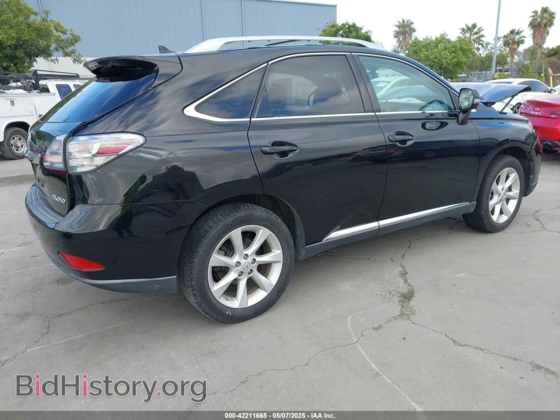 2010 LEXUS RX 350 - VIN: 2T2BK1BA0AC073743 - Фото 4