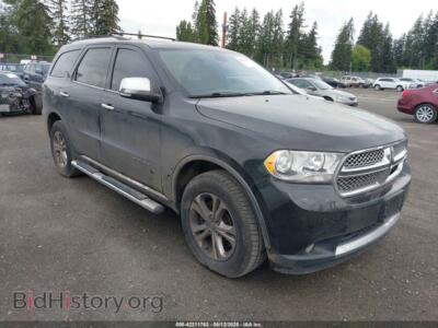 2012 Dodge DURANGO Citadel, black — VIN 1C4SDJET8CC116894, IAAI