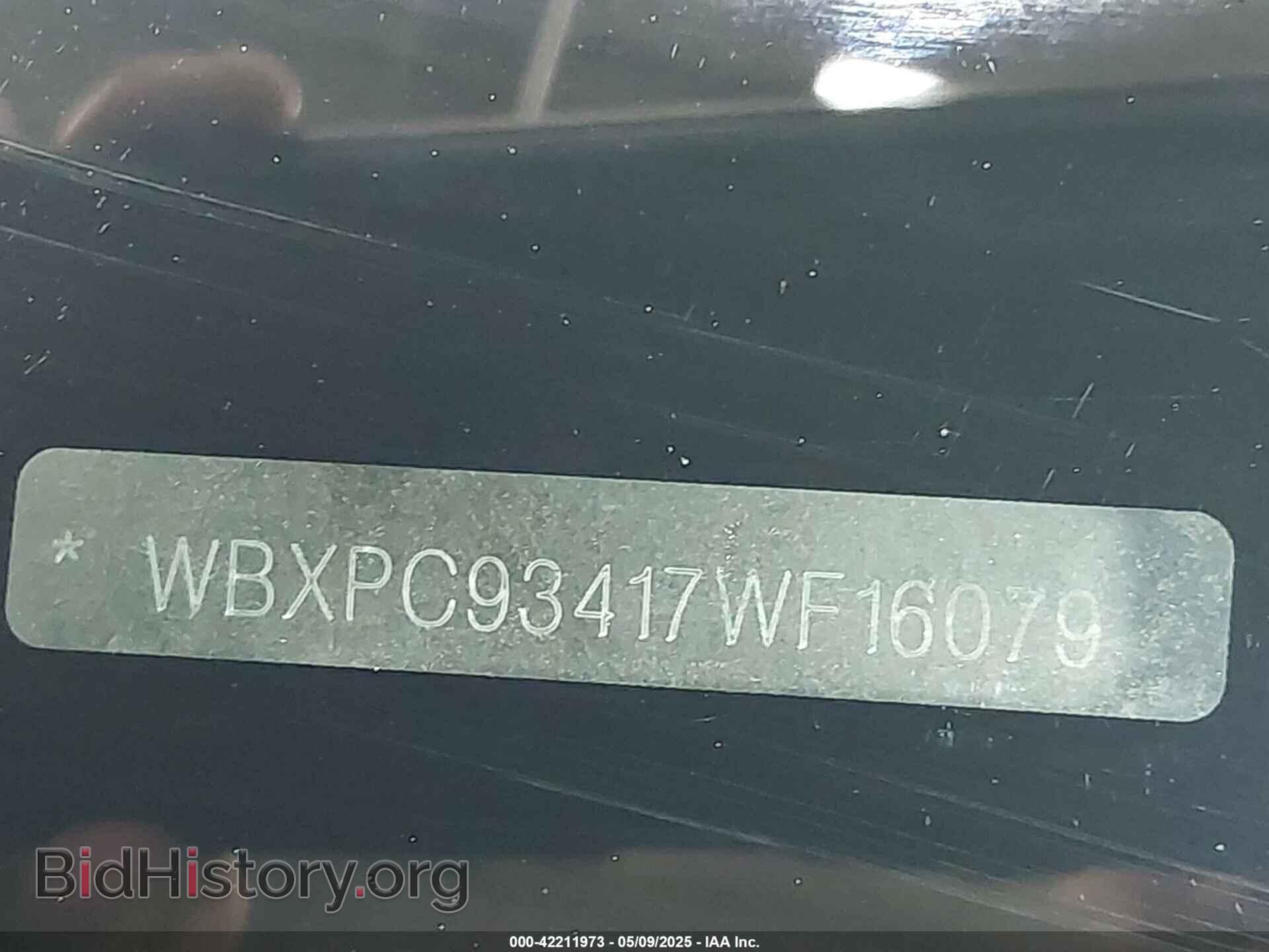 2007 BMW X3 - VIN: WBXPC93417WF16079 - Фото 9