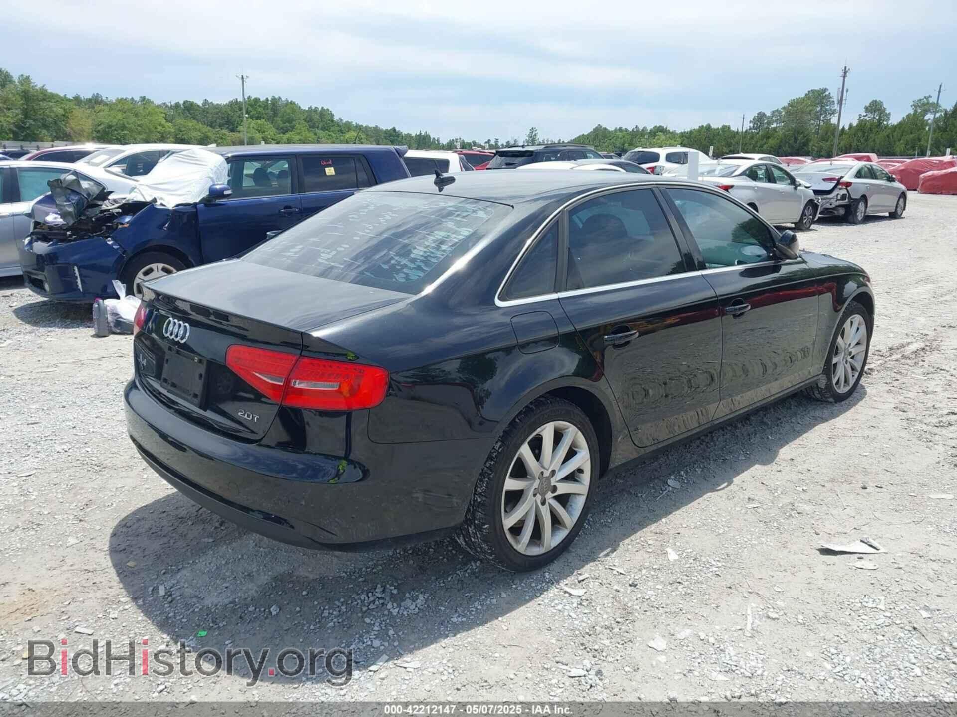 2013 AUDI A4 - VIN: WAUAFAFL7DN049891 - Фото 4
