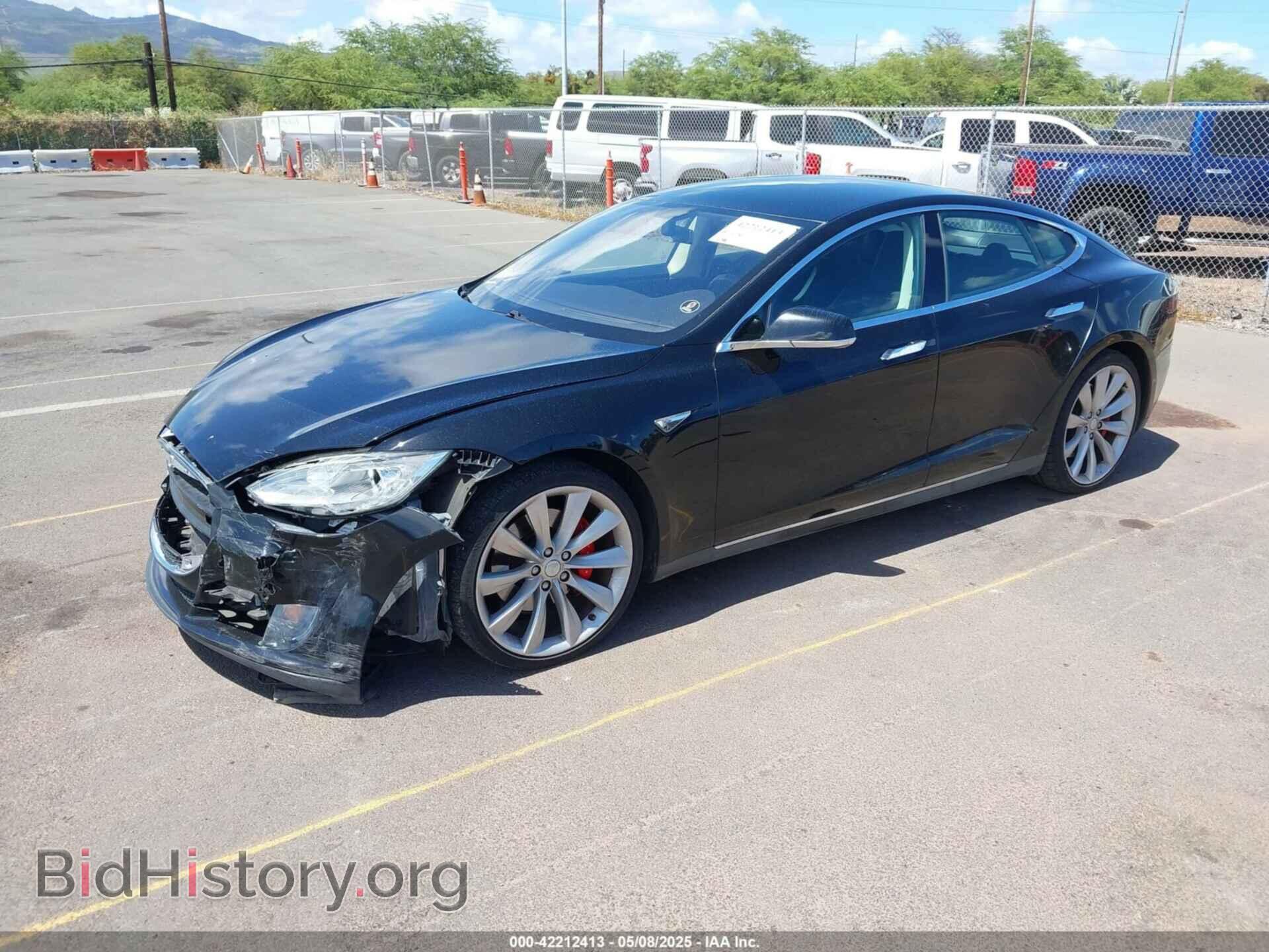 2013 TESLA MODEL S - VIN: 5YJSA1CG0DFP17932 - Фото 2