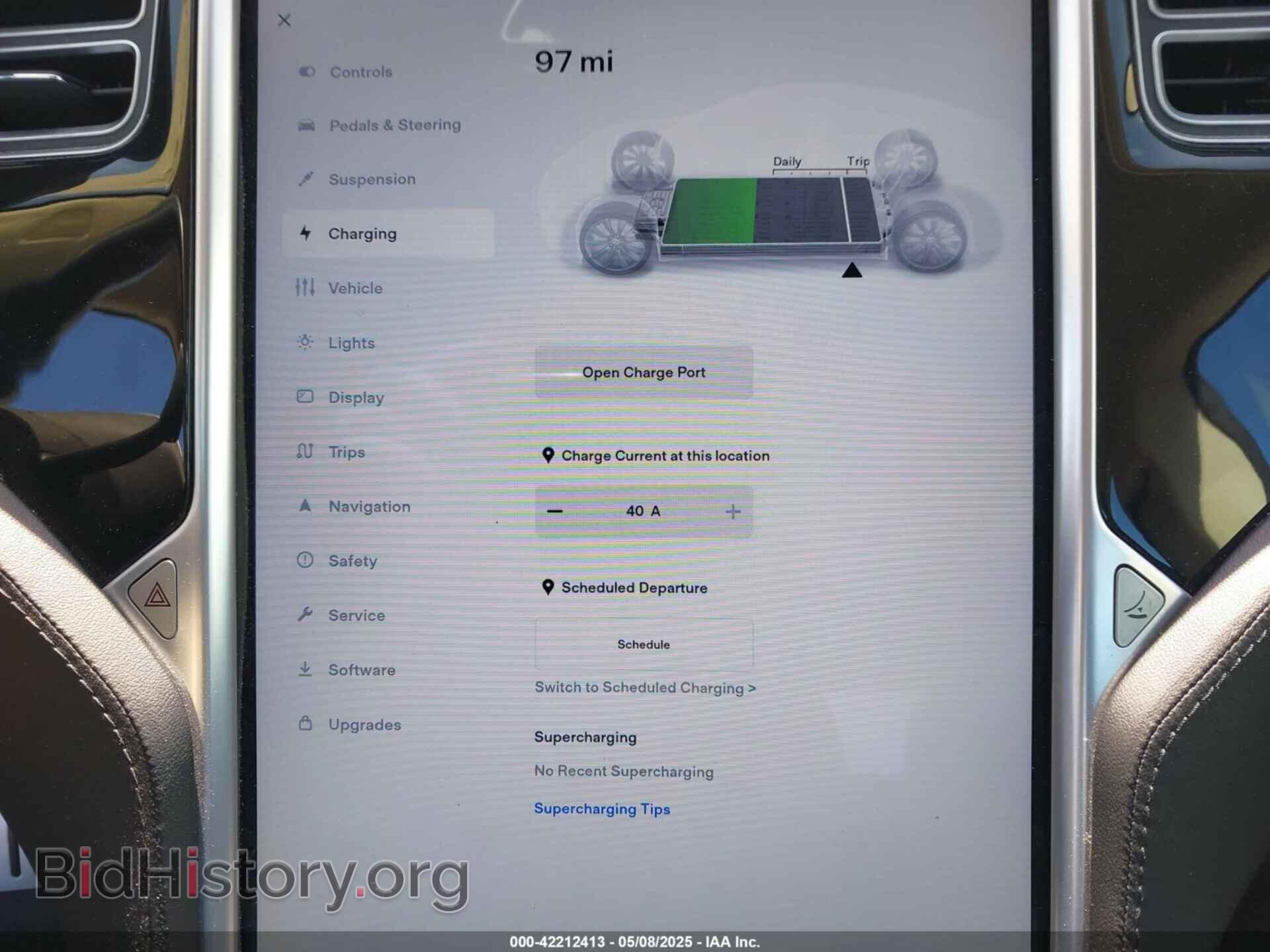 2013 TESLA MODEL S - VIN: 5YJSA1CG0DFP17932 - Фото 17