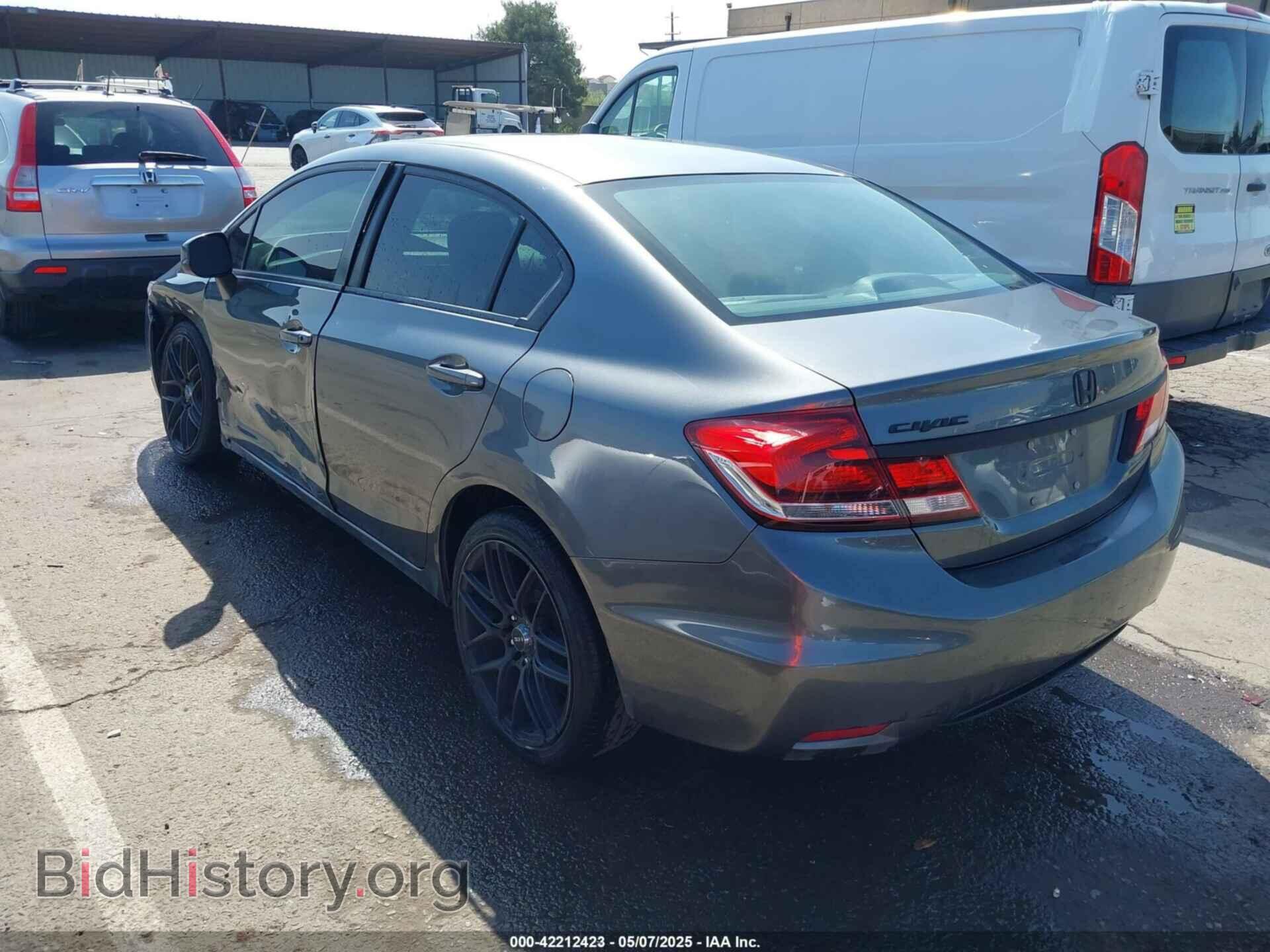 2013 HONDA CIVIC - VIN: 19XFB2F51DE250377 - Фото 3