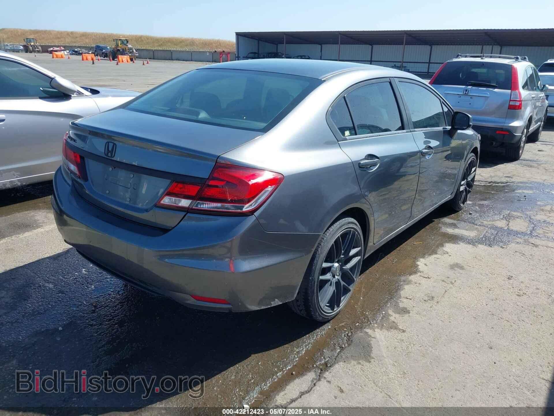 2013 HONDA CIVIC - VIN: 19XFB2F51DE250377 - Фото 4