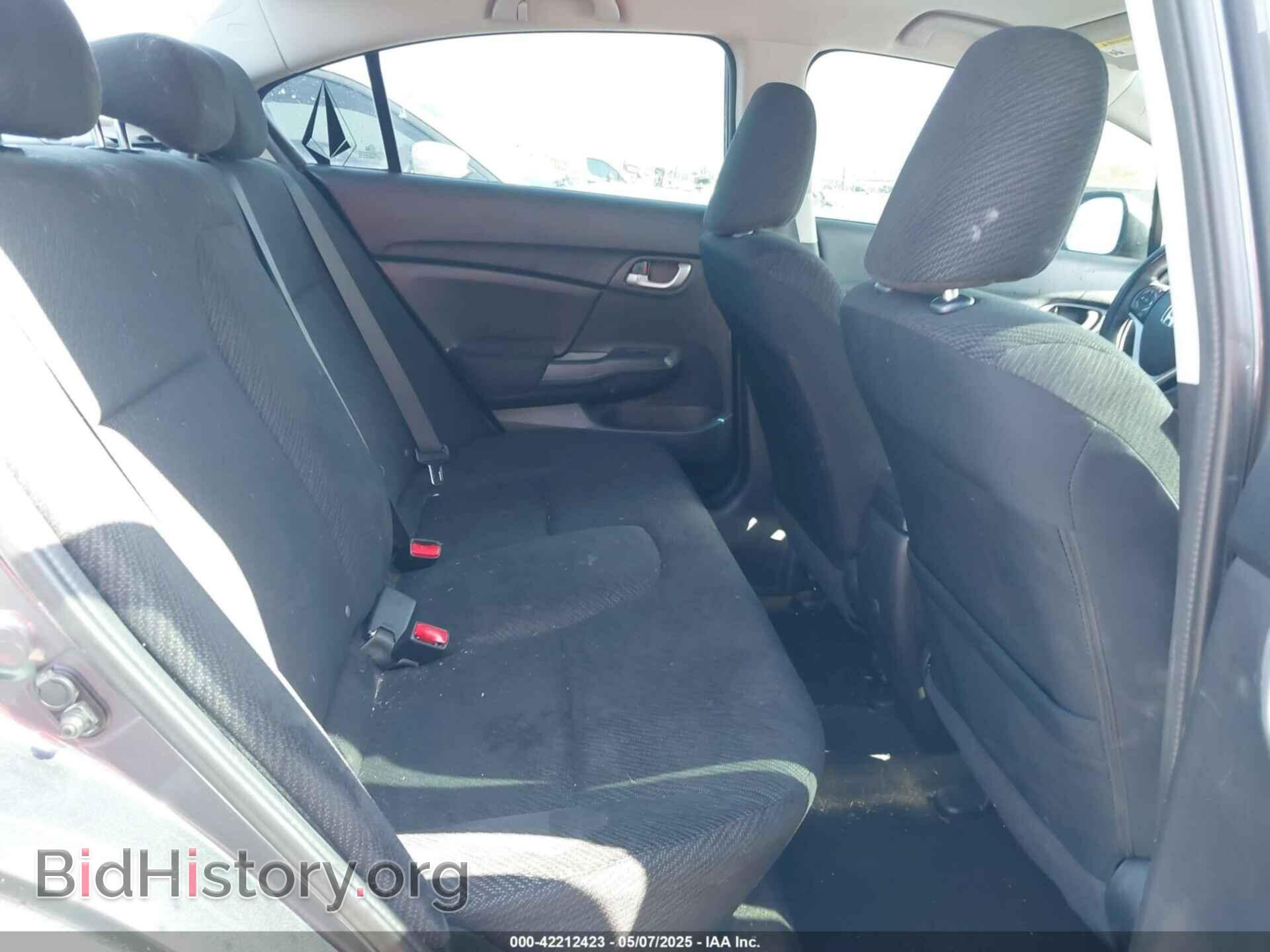 2013 HONDA CIVIC - VIN: 19XFB2F51DE250377 - Фото 8