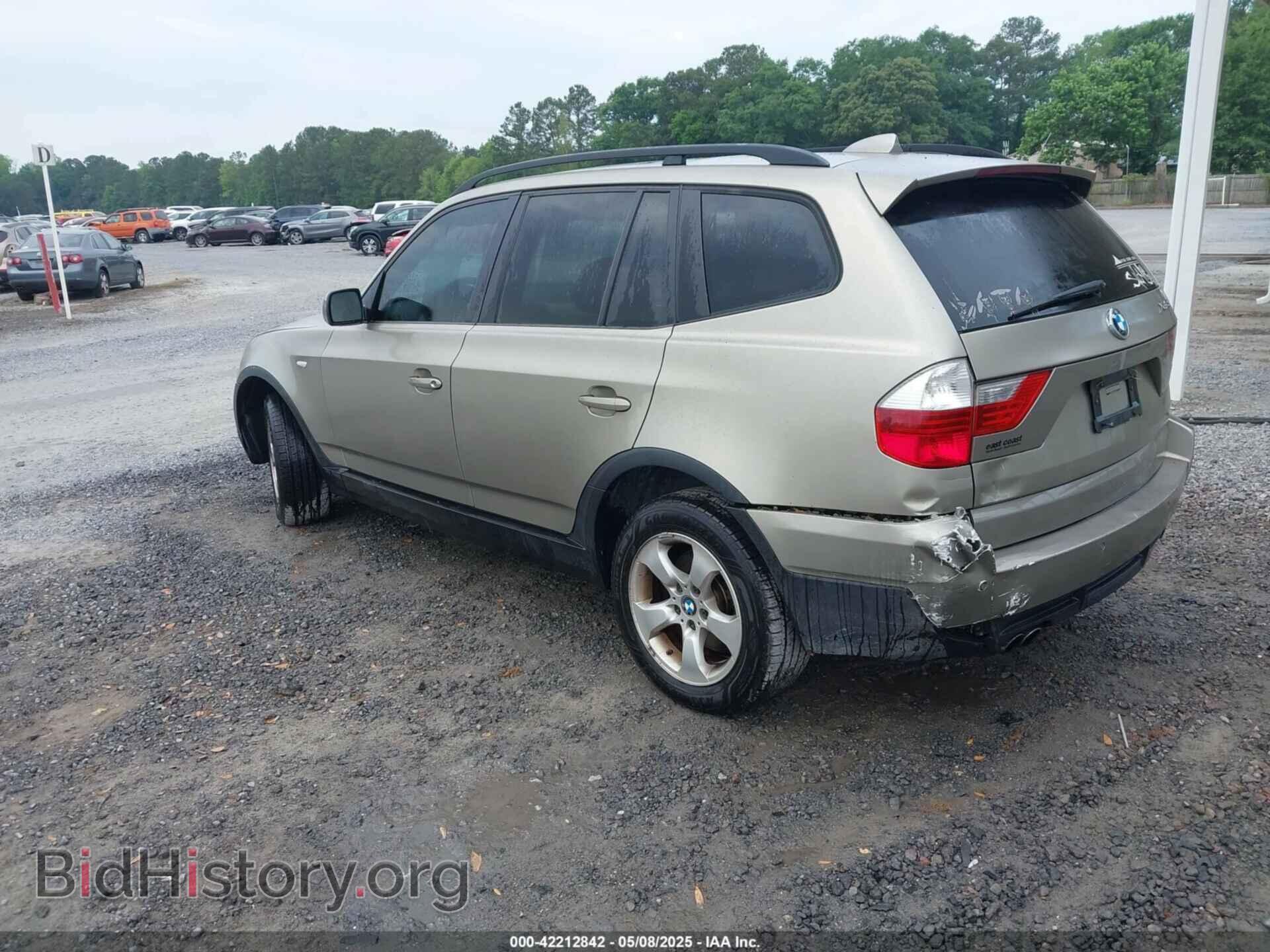 2008 BMW X3 - VIN: WBXPC93478WJ15764 - Фото 3