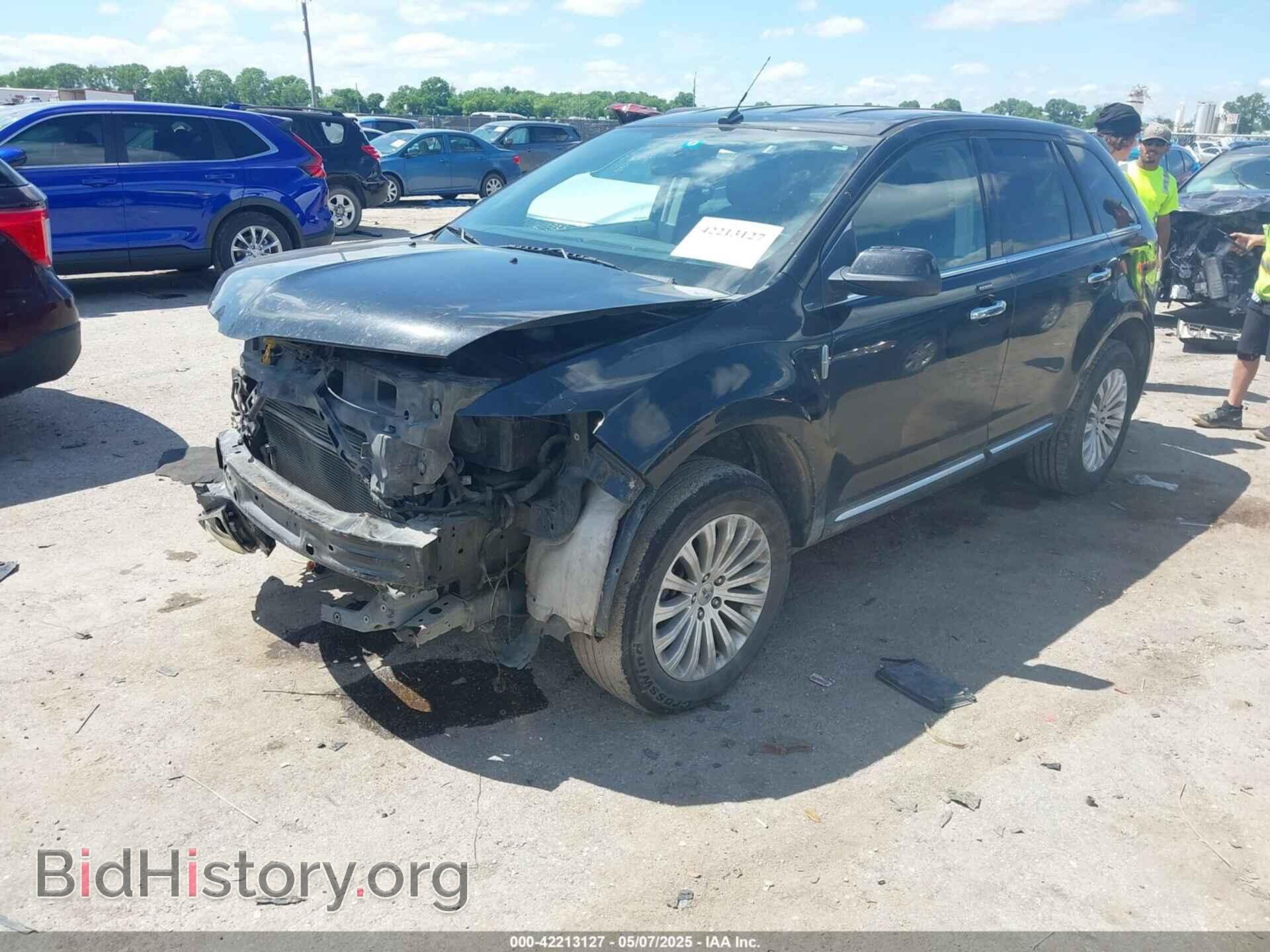 2013 LINCOLN MKX - VIN: 2LMDJ6JK6DBL10319 - Фото 2