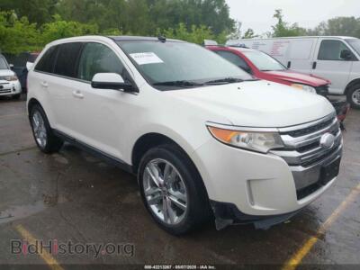 2011 Ford EDGE Limited, white — VIN 2FMDK3KC5BBB47917, IAAI