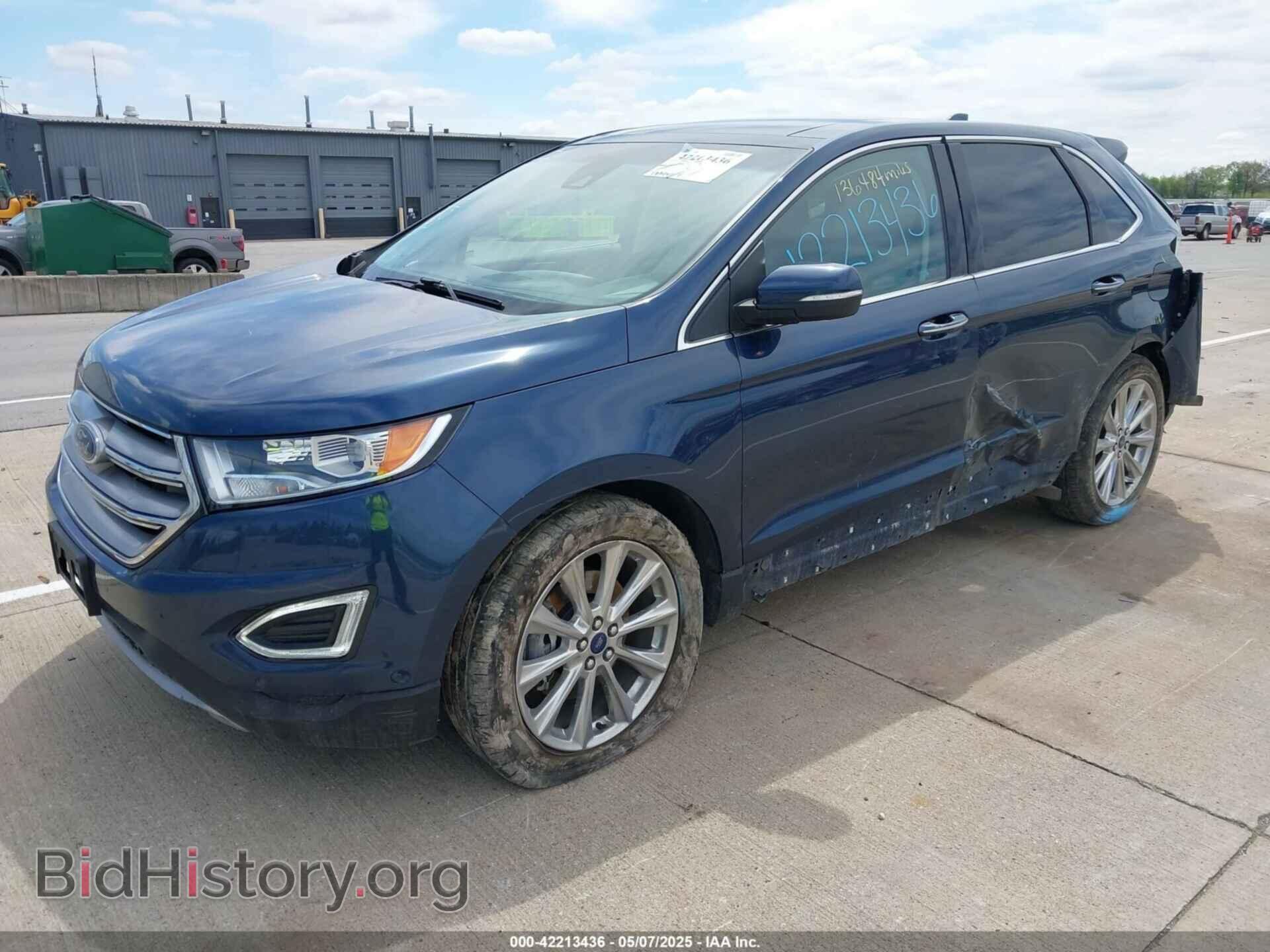2017 FORD EDGE - VIN: 2FMPK4K82HBB03462 - Фото 2