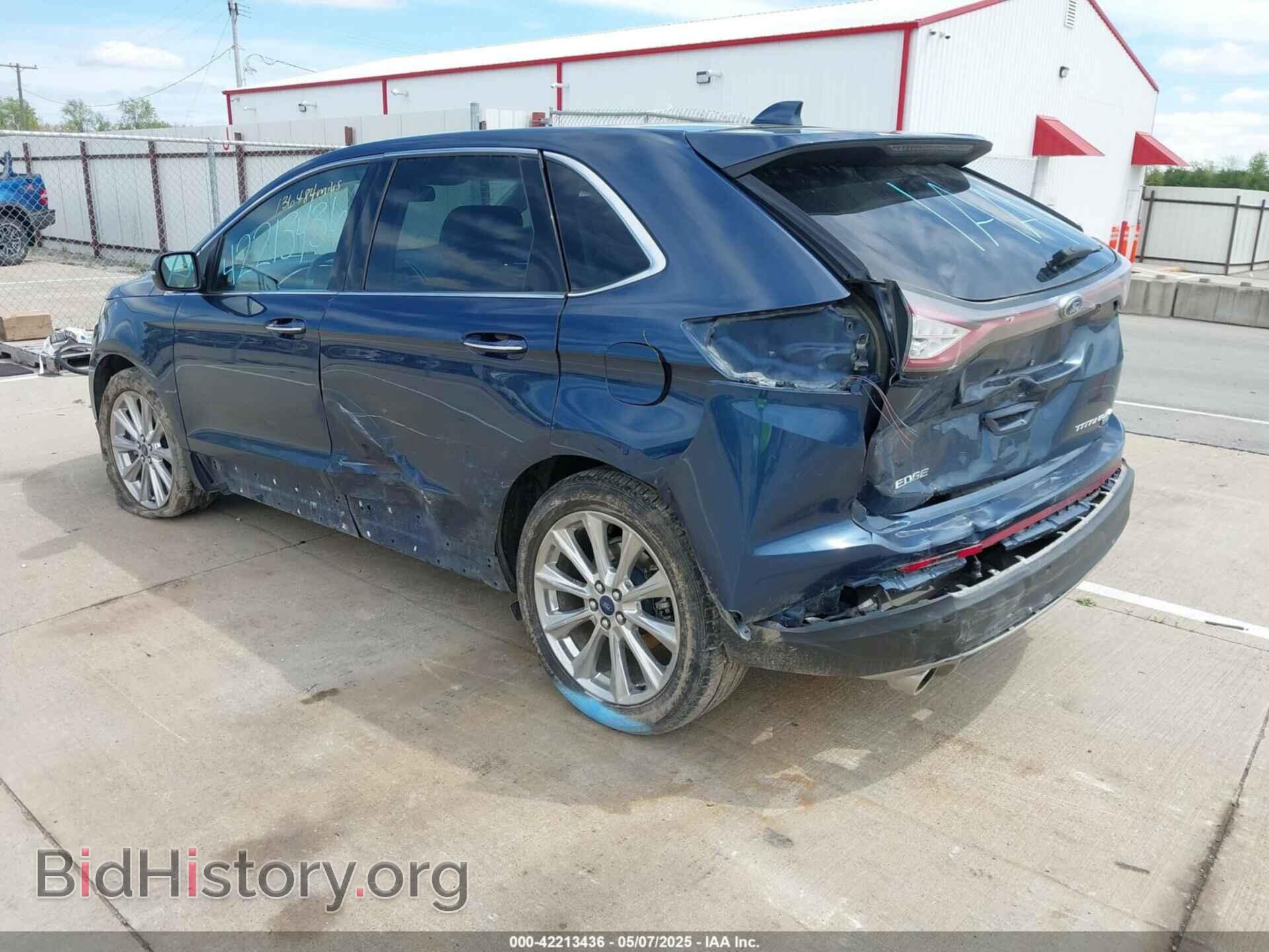 2017 FORD EDGE - VIN: 2FMPK4K82HBB03462 - Фото 3