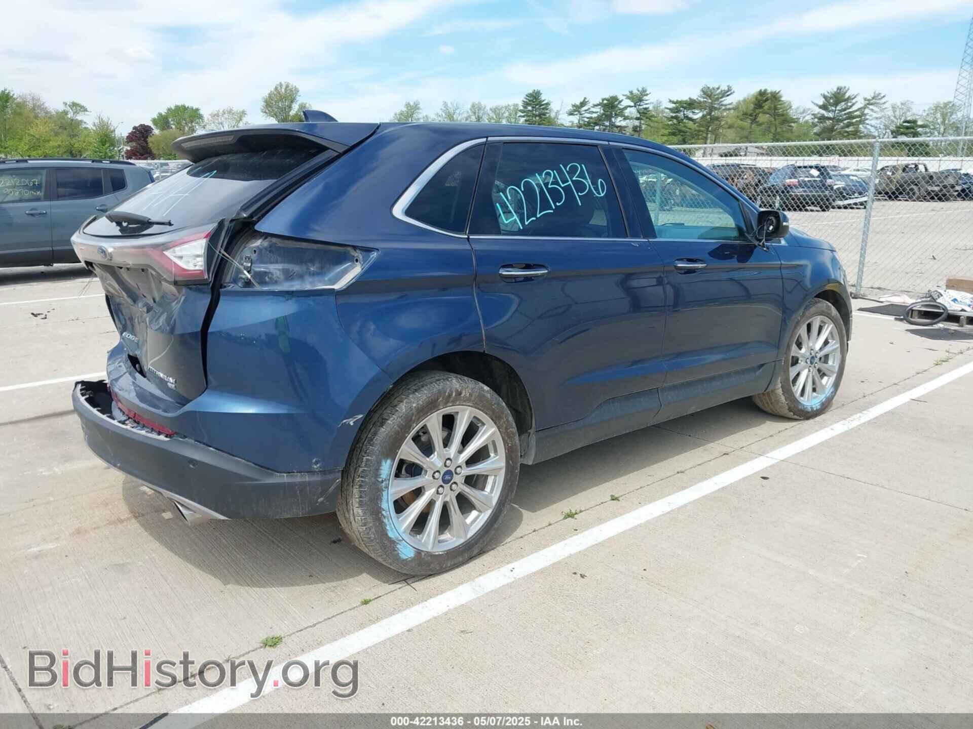 2017 FORD EDGE - VIN: 2FMPK4K82HBB03462 - Фото 4