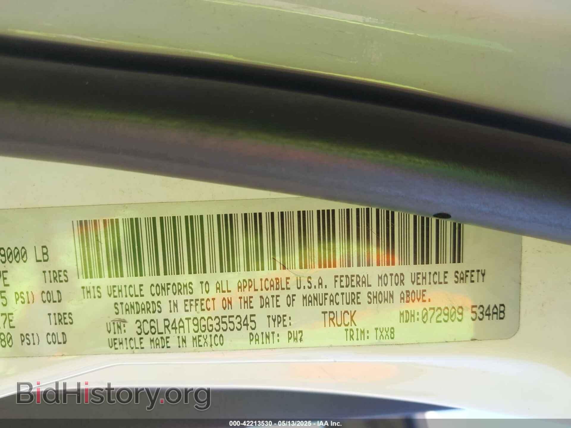 2016 RAM 2500 - VIN: 3C6LR4AT9GG355345 - Фото 9