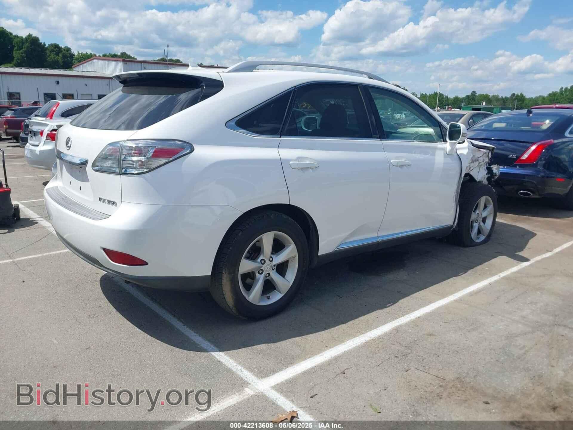 2011 LEXUS RX 350 - VIN: 2T2BK1BA3BC094121 - Фото 4